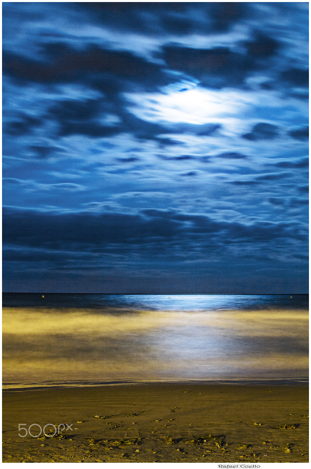 Canon EF 28-135mm F3.5-5.6 IS USM sample photo. Night on the mediterranean sea photography