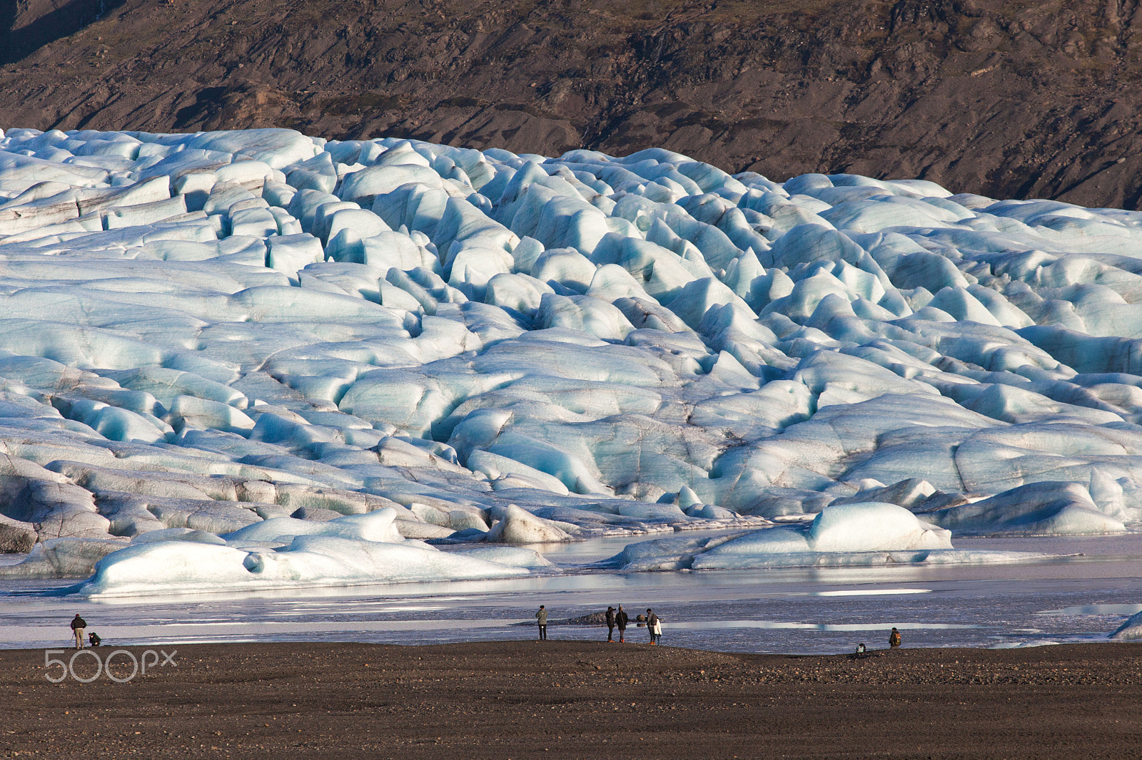 Canon EF 70-300mm F4-5.6L IS USM sample photo. Glacier tongue photography