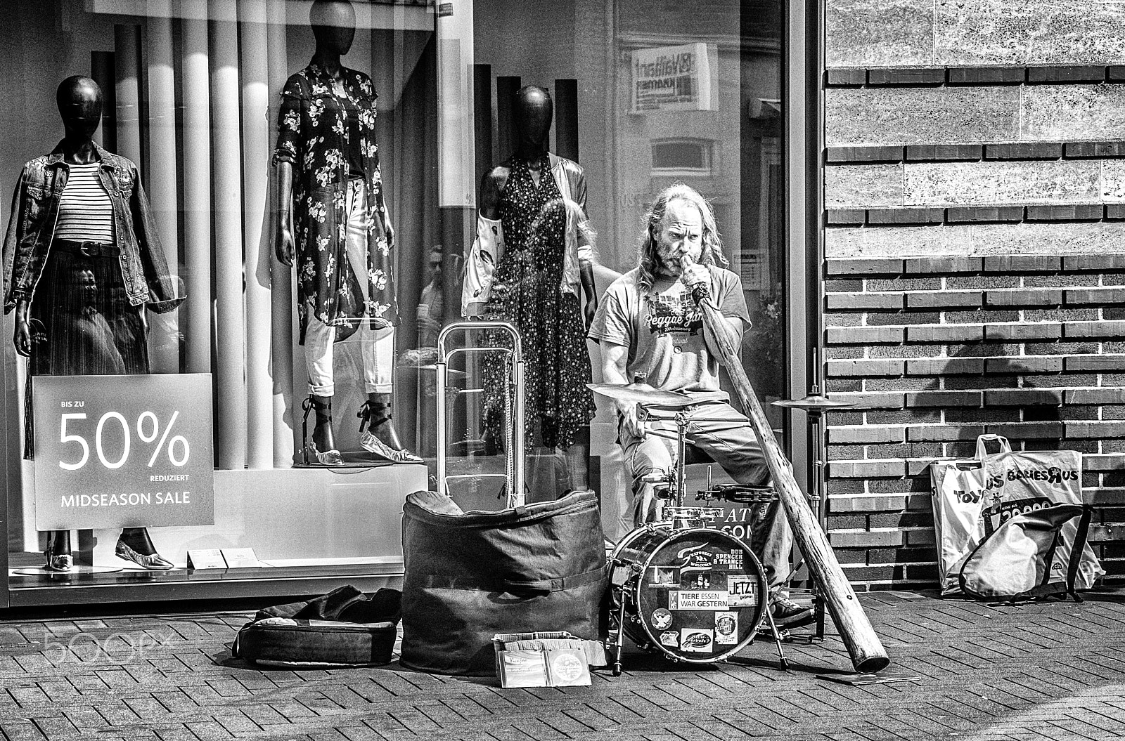 Nikon D5000 sample photo. Münster - streetlife photography