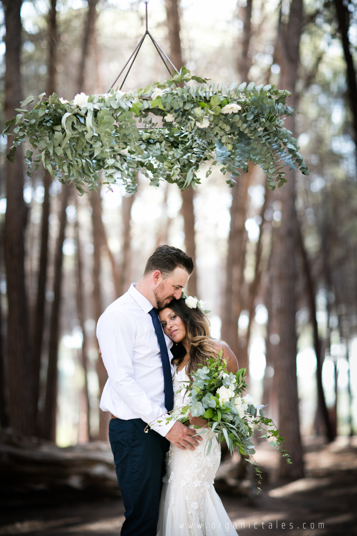 Canon EF 85mm F1.2 sample photo. Forest nuptials photography