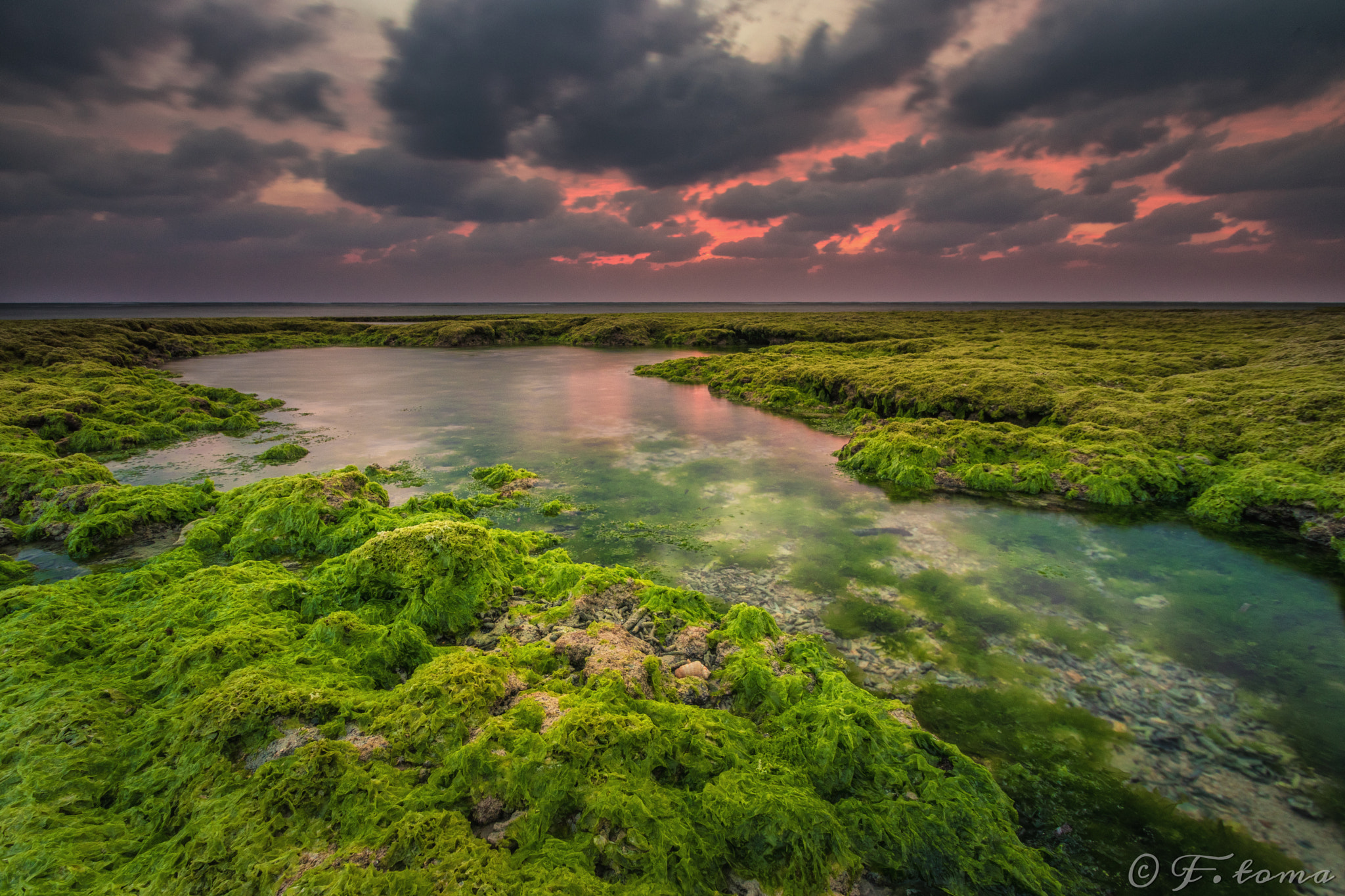 Canon EOS 80D + Sigma 10-20mm F3.5 EX DC HSM sample photo. Low tide at dusk photography