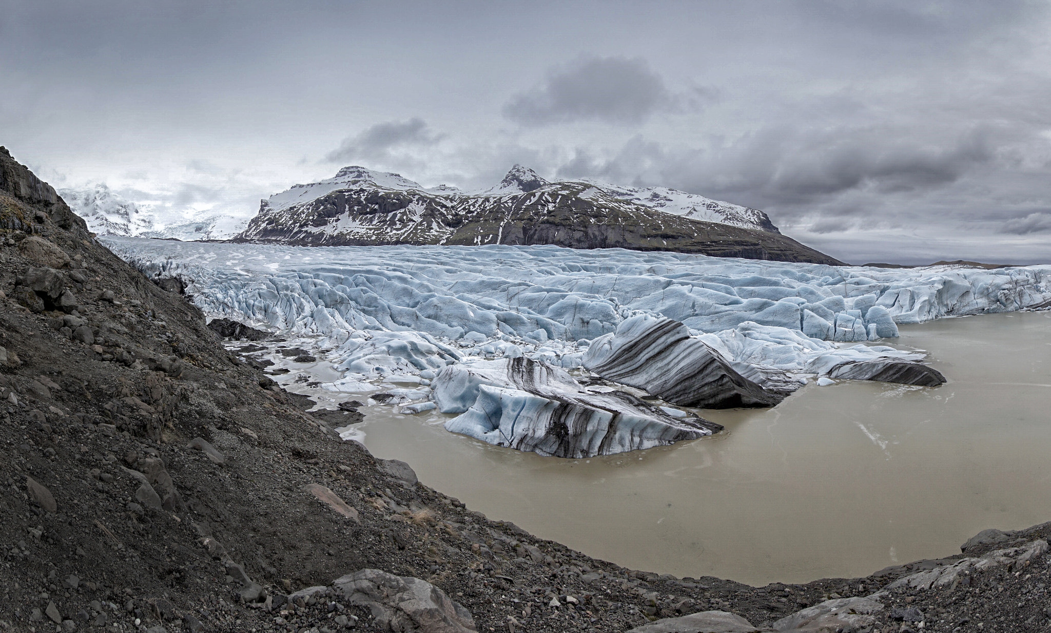 Sony a6000 sample photo. Edge of the glacier photography