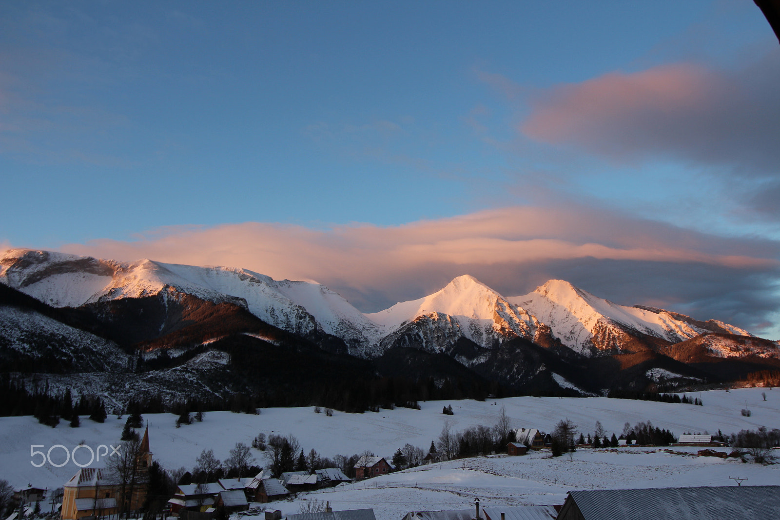 Canon EOS 650D (EOS Rebel T4i / EOS Kiss X6i) sample photo. Morning in the mountains of slovakia photography
