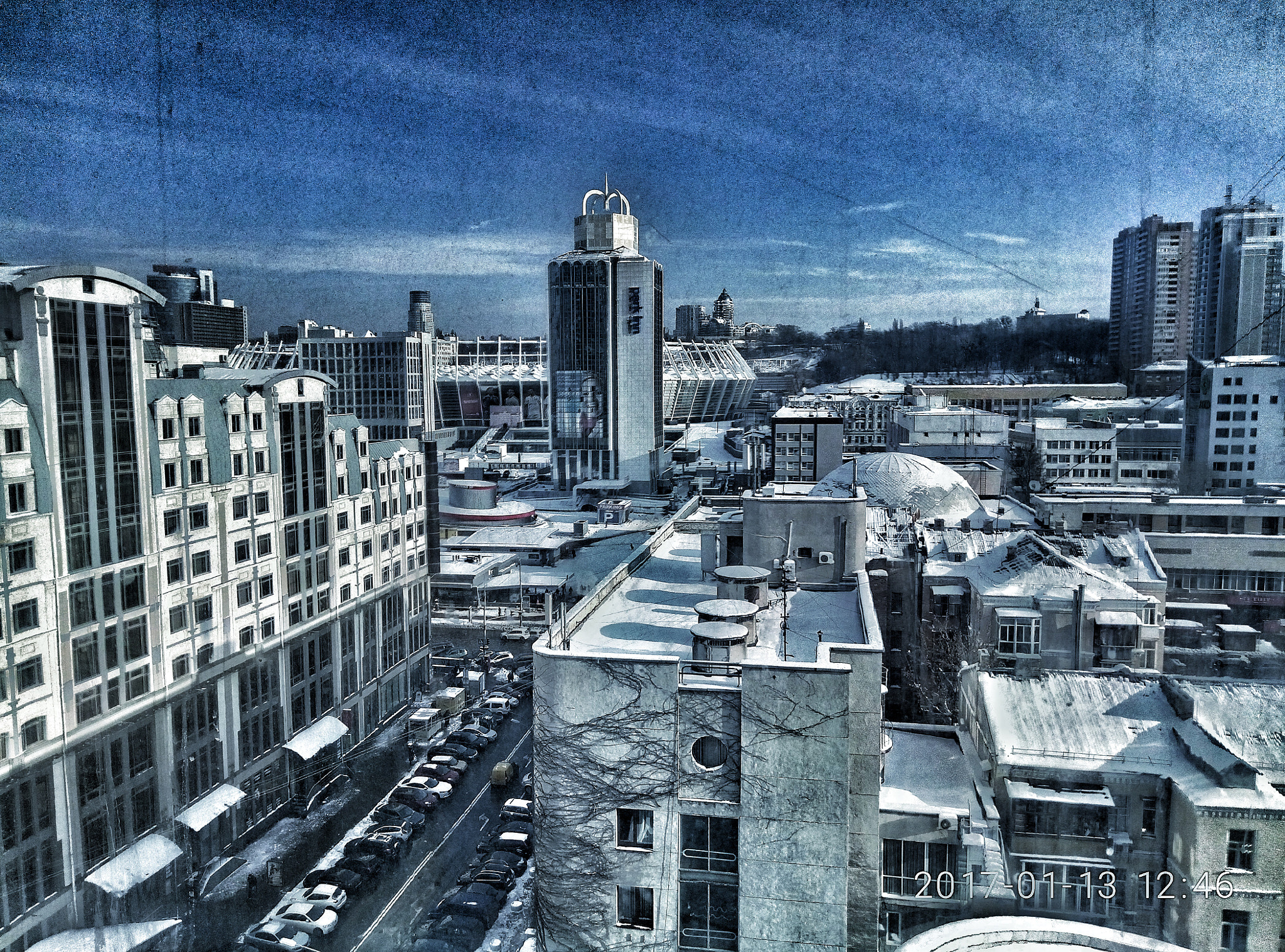 Meizu M3s sample photo. Kiev winter photography