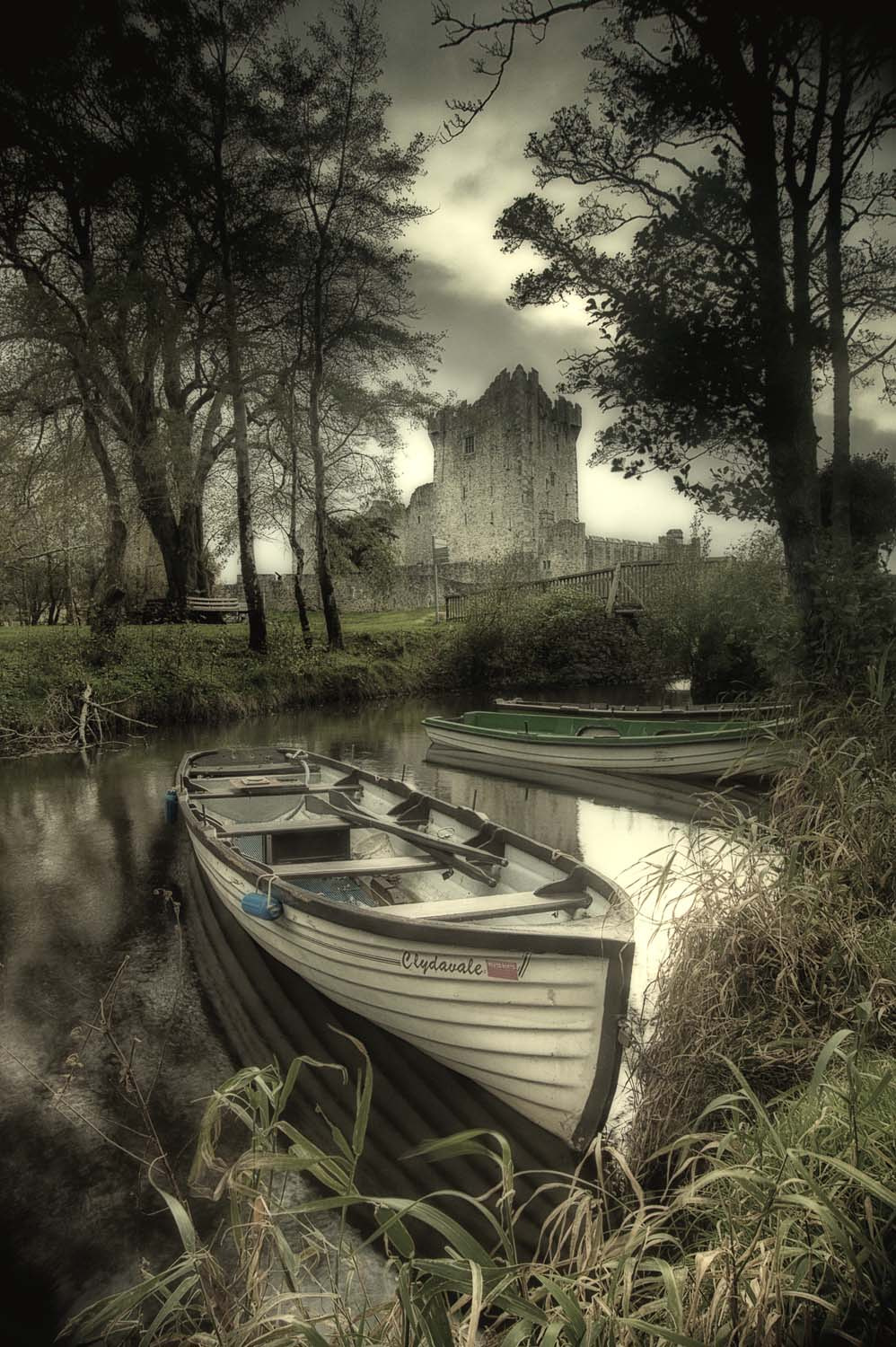Nikon AF Nikkor 24-85mm F2.8-4D IF sample photo. Ross castle photography