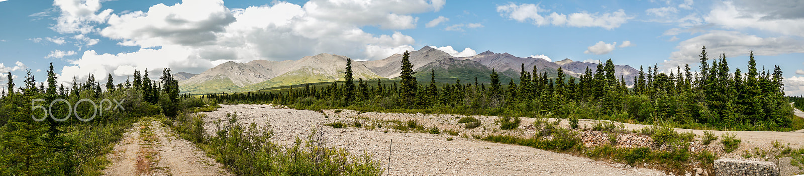 Panasonic Lumix DMC-G5 sample photo. Denali national park panorama - 01 photography