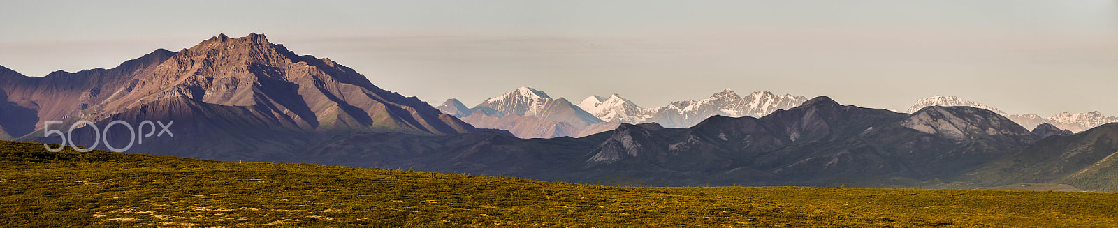 Panasonic Lumix DMC-G5 sample photo. Denali national park panorama - 02 photography