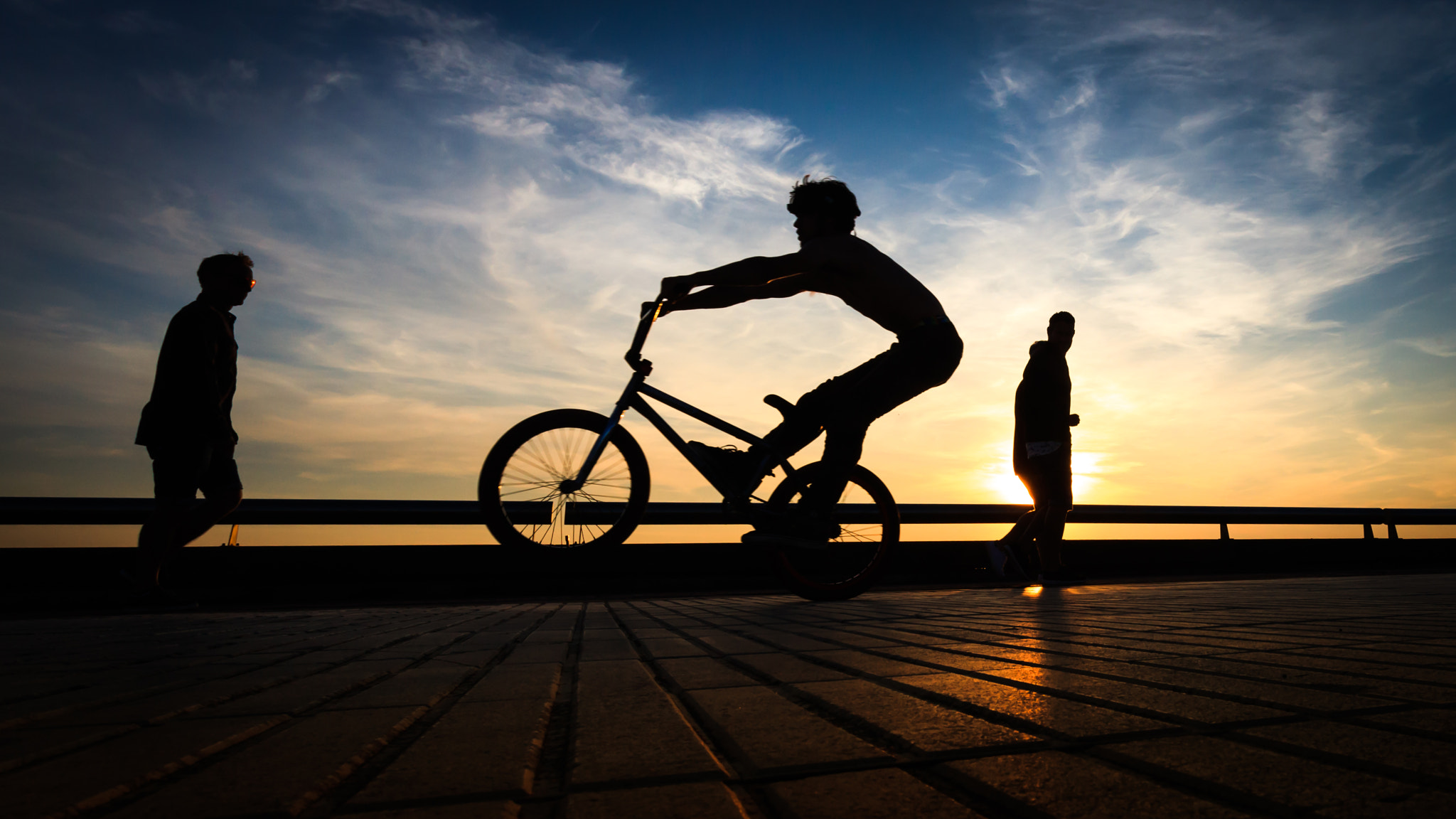 Canon EF 17-40mm F4L USM sample photo. Bmx au couché du soleil - cap breton photography