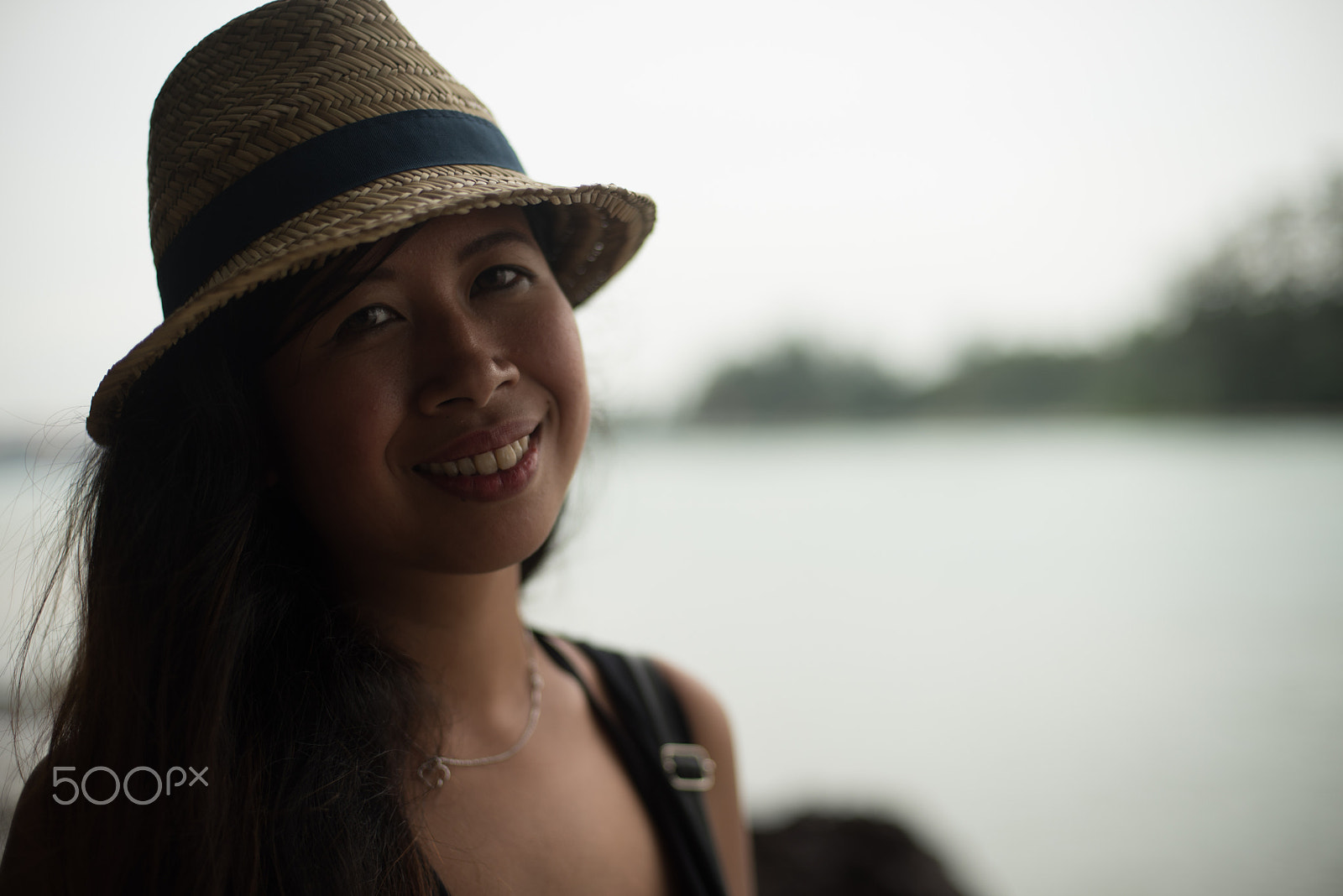 Nikon D750 + Nikon AF Nikkor 50mm F1.4D sample photo. A happy, pretty singaporean enjoying the outdoors photography