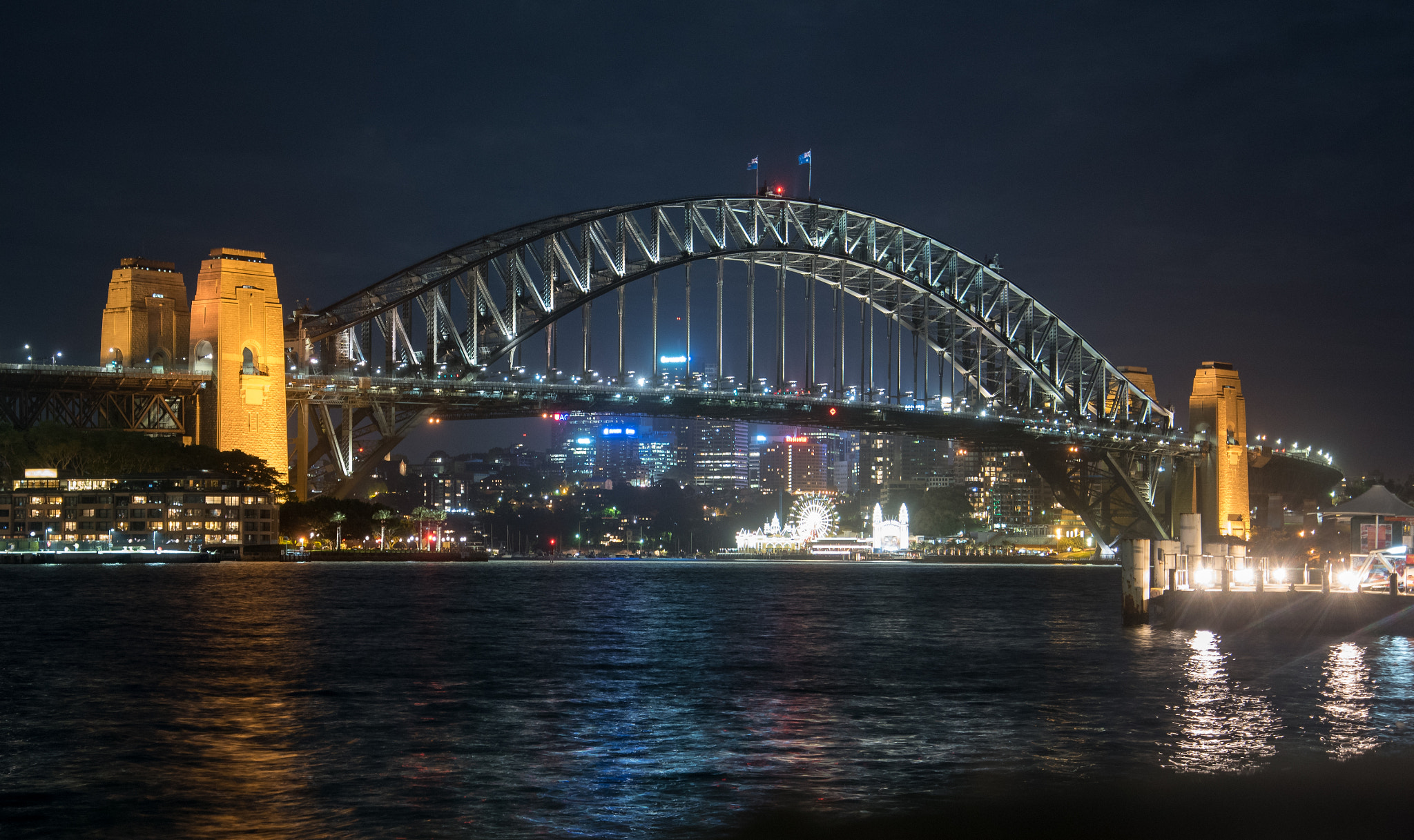 Nikon D750 + Nikon AF-S Nikkor 24-85mm F3.5-4.5G ED VR sample photo. Sydney harbour bridge photography