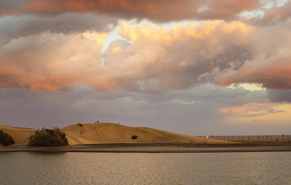 Pentax K-3 sample photo. Sunset. maspalomas. photography