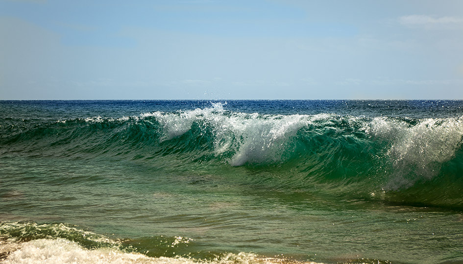 Pentax K-3 sample photo. Green wave photography