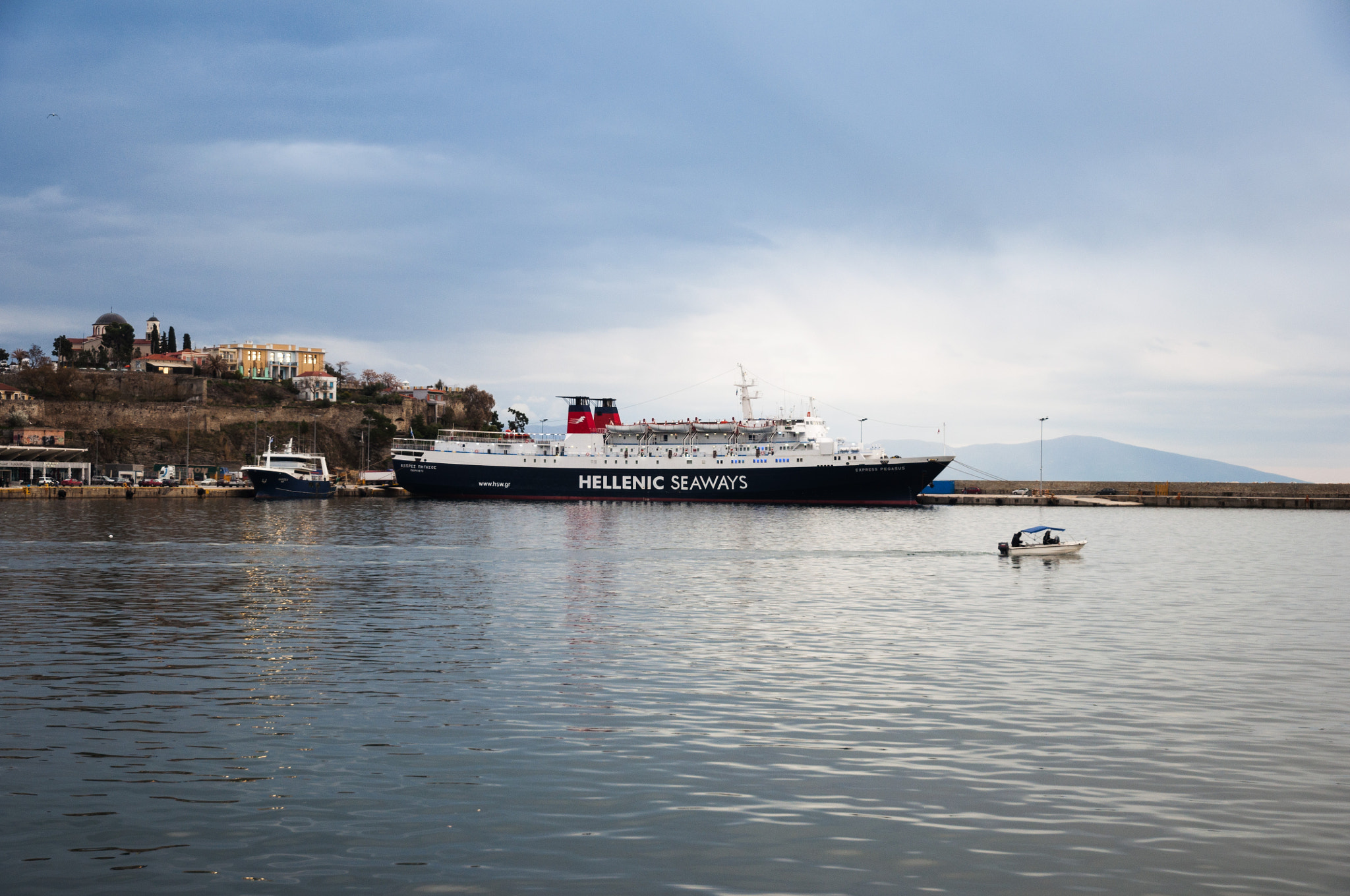 Nikon D90 sample photo. Hellenic seaways photography