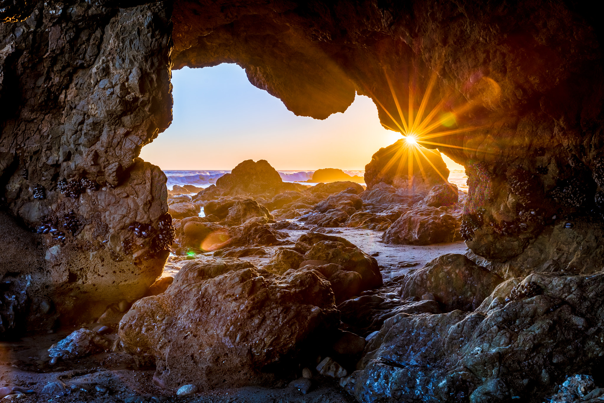 Canon EF 24-70mm F2.8L II USM sample photo. Sunset in malibu 2 photography