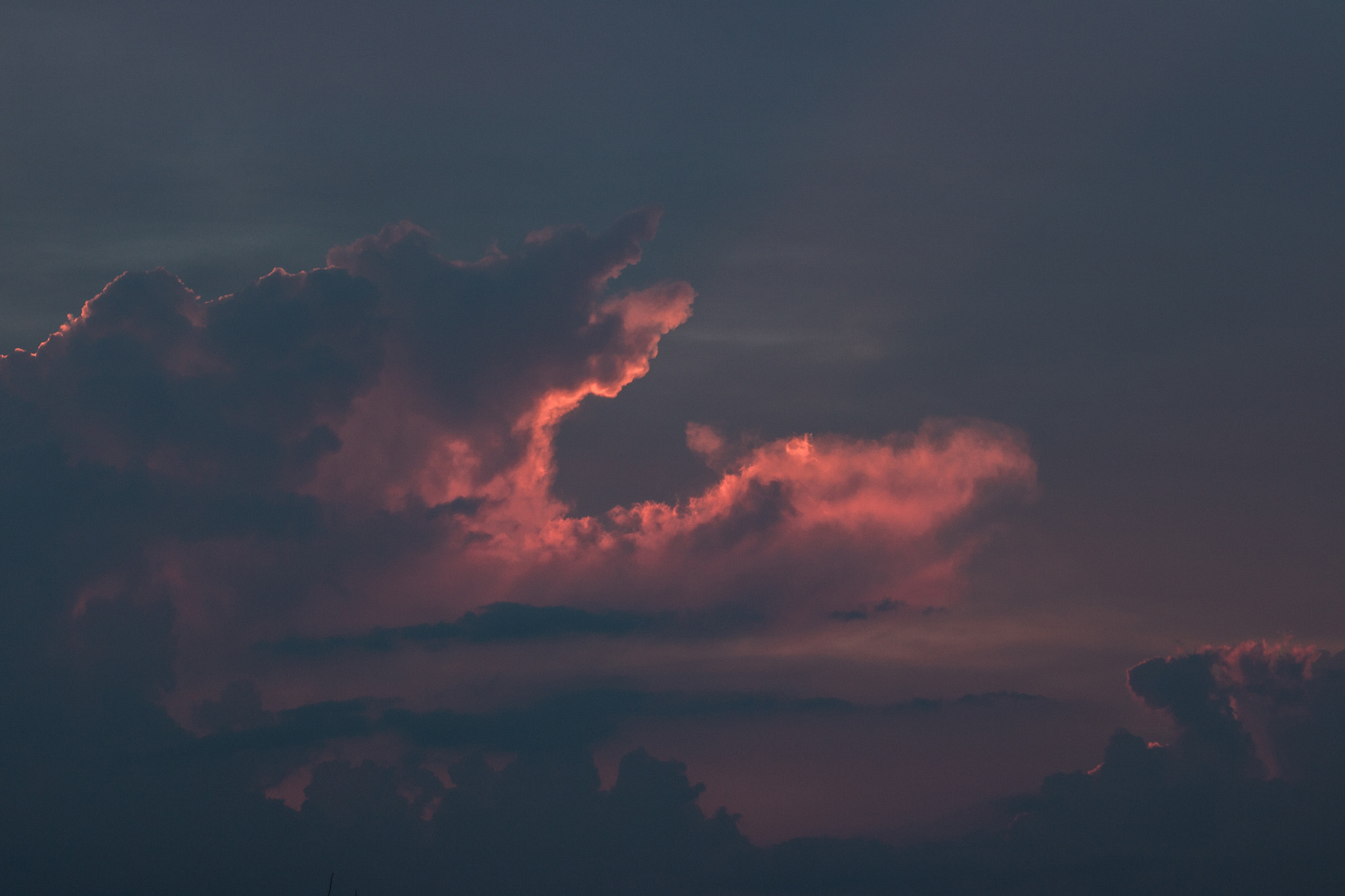 Canon EOS 760D (EOS Rebel T6s / EOS 8000D) sample photo. Sunset clouds photography