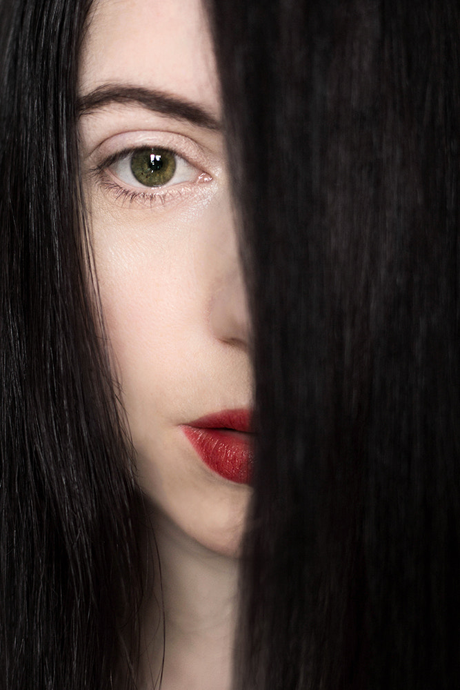 Canon EOS 60D + Canon EF 50mm F1.4 USM sample photo. Selfportrait photography