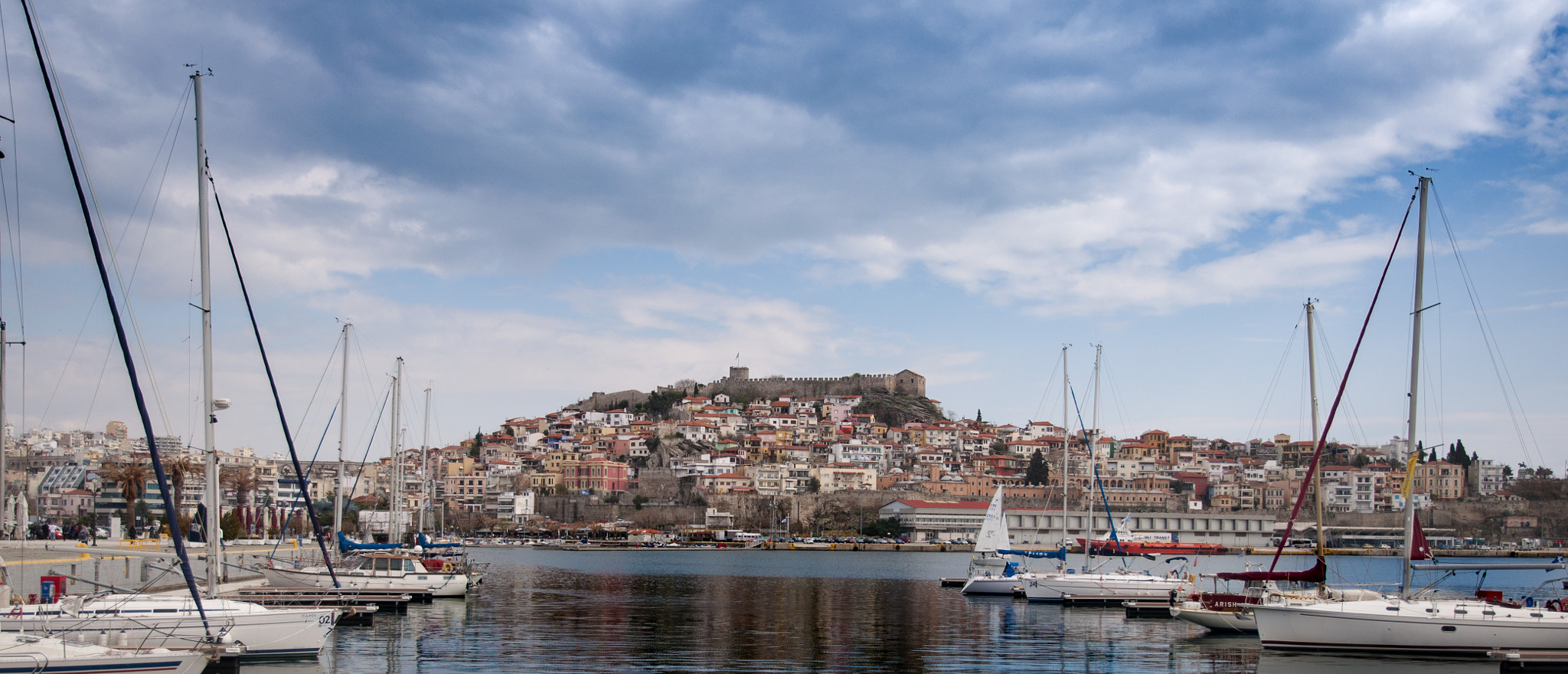 Nikon D90 sample photo. Kavala castle photography