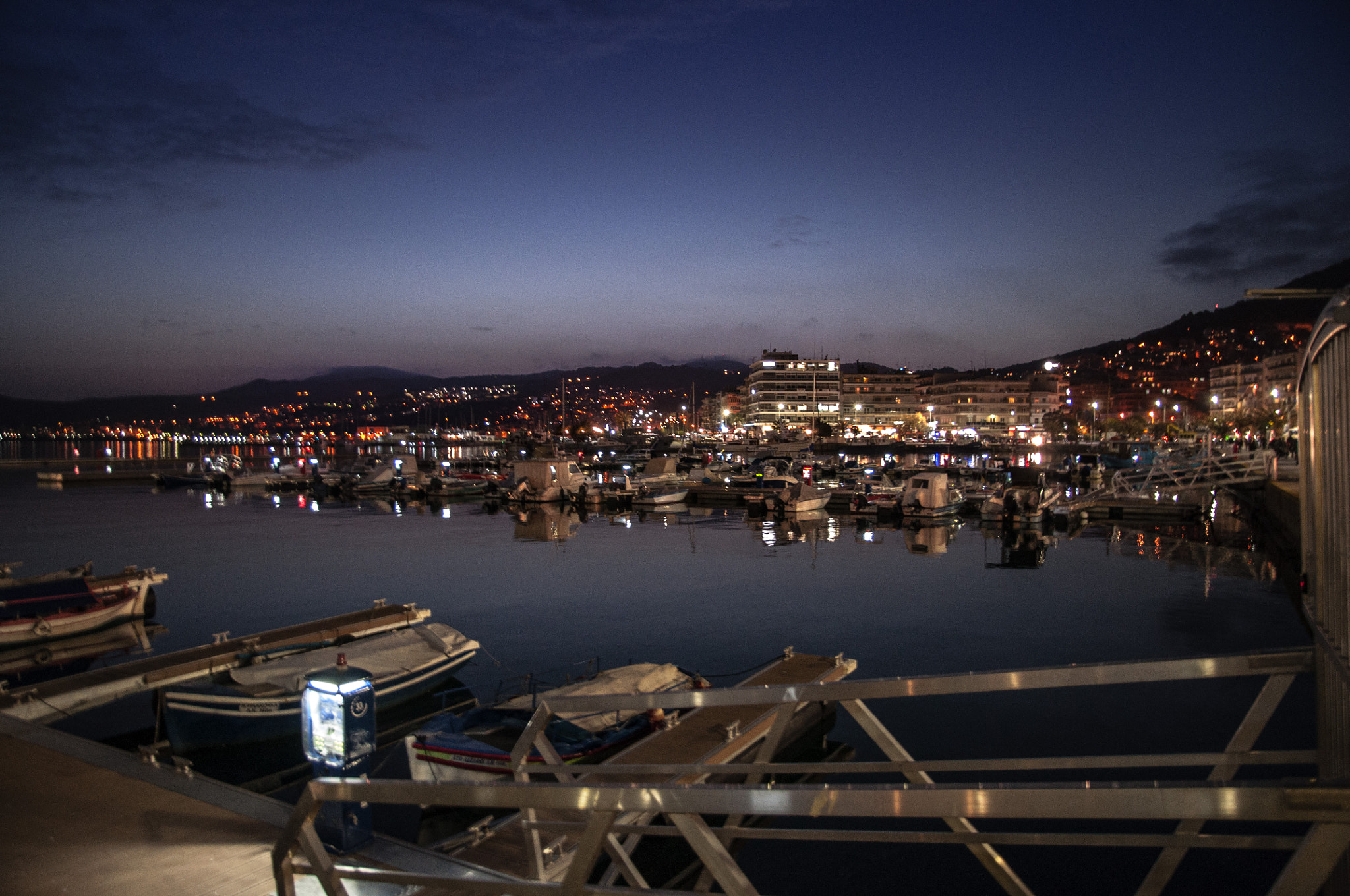 Nikon D90 sample photo. Kavala marina photography