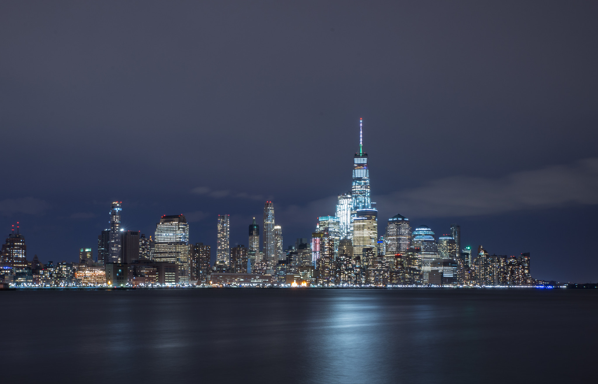 Tamron SP 24-70mm F2.8 Di VC USD sample photo. Hoboken water front long exposure photography