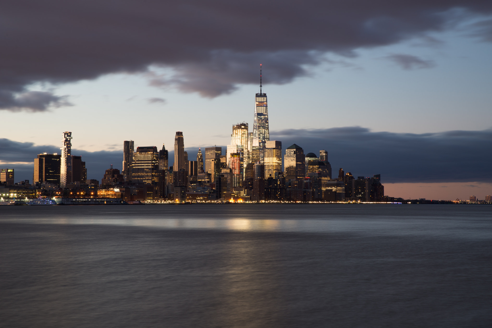 Tamron SP 24-70mm F2.8 Di VC USD sample photo. Jersey city sunrise photography