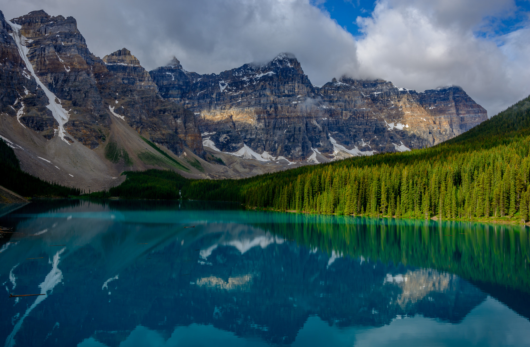 Nikon D7100 sample photo. Moraine lake reflections photography