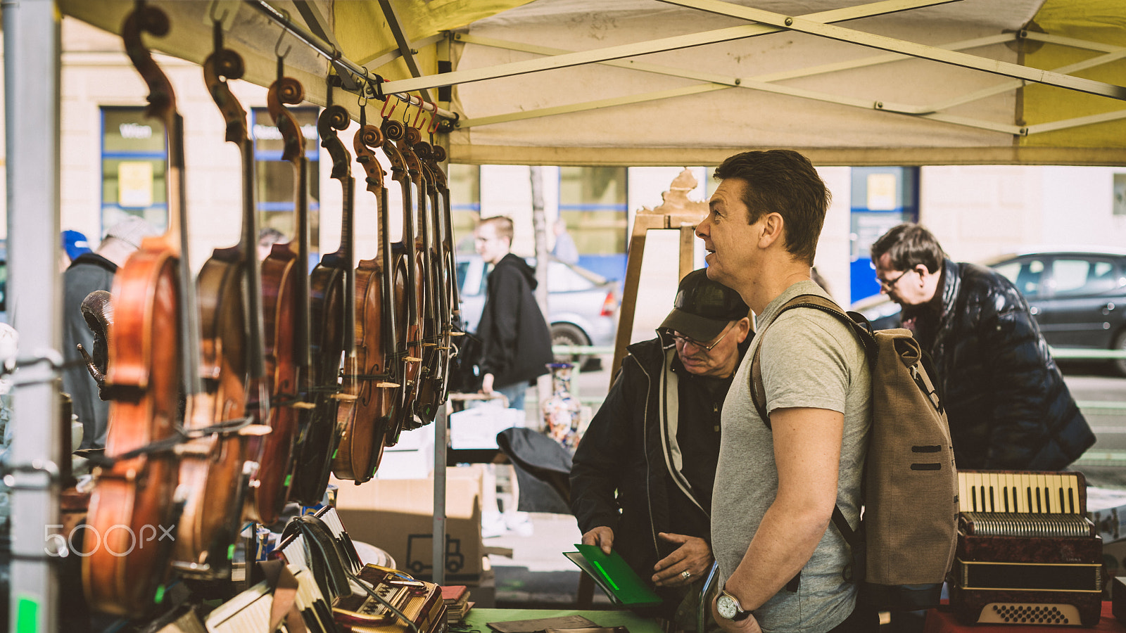 Nikon D610 + Nikon AF-S Nikkor 50mm F1.4G sample photo. Vienna markets photography