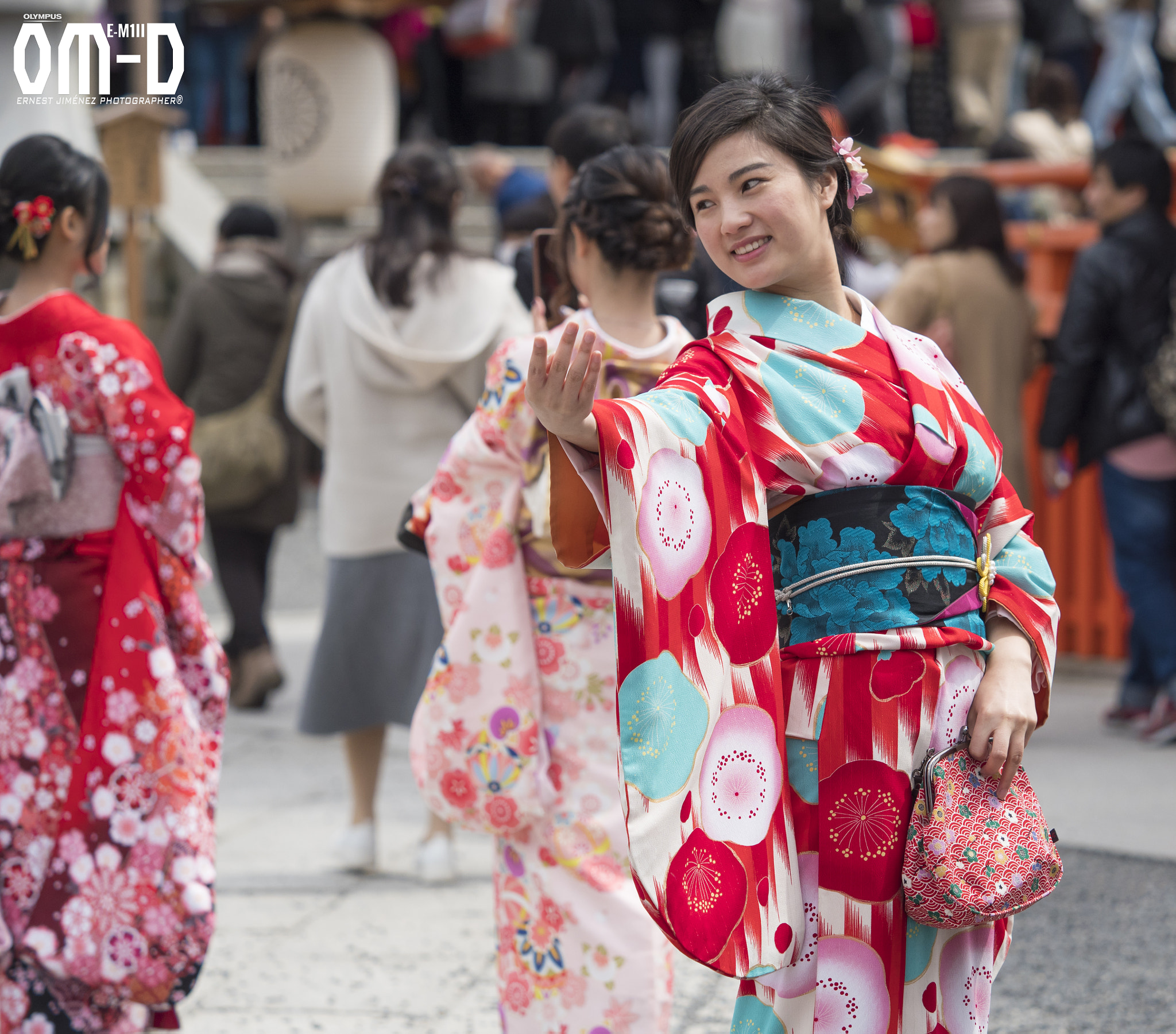 Olympus PEN-F sample photo. Japanese colorful yukatas are really beautiful !!! photography