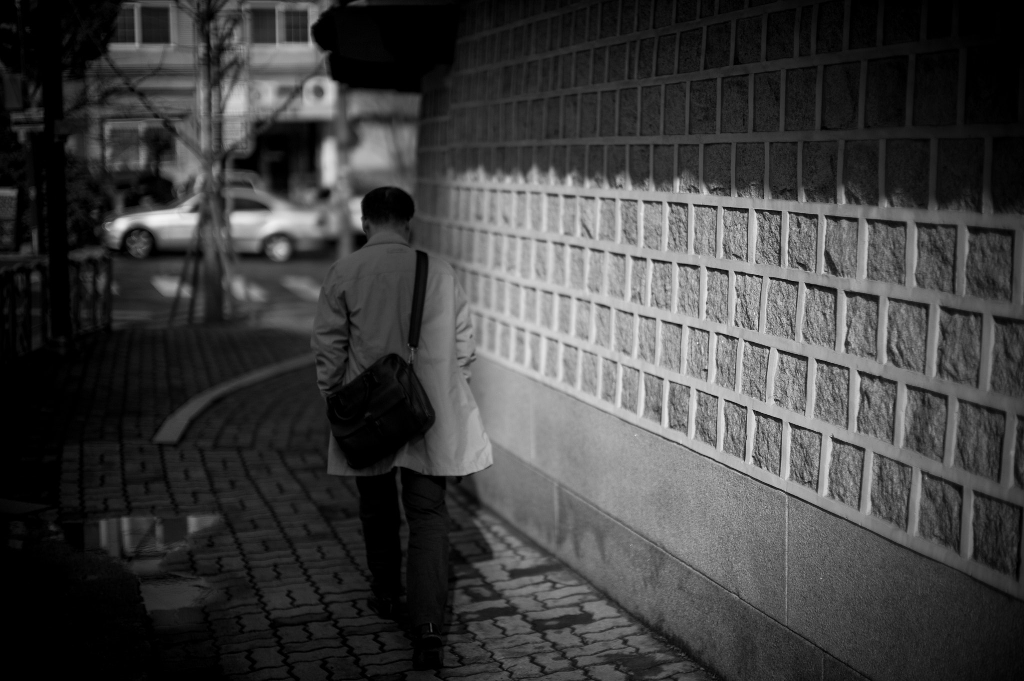 Leica Noctilux-M 50mm F0.95 ASPH sample photo. Going home photography