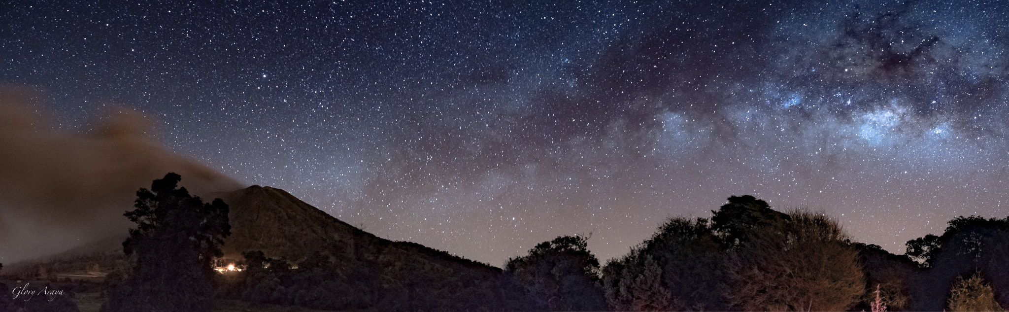 Nikon AF-S Nikkor 14-24mm F2.8G ED sample photo. Entre volcanes y estrellas photography