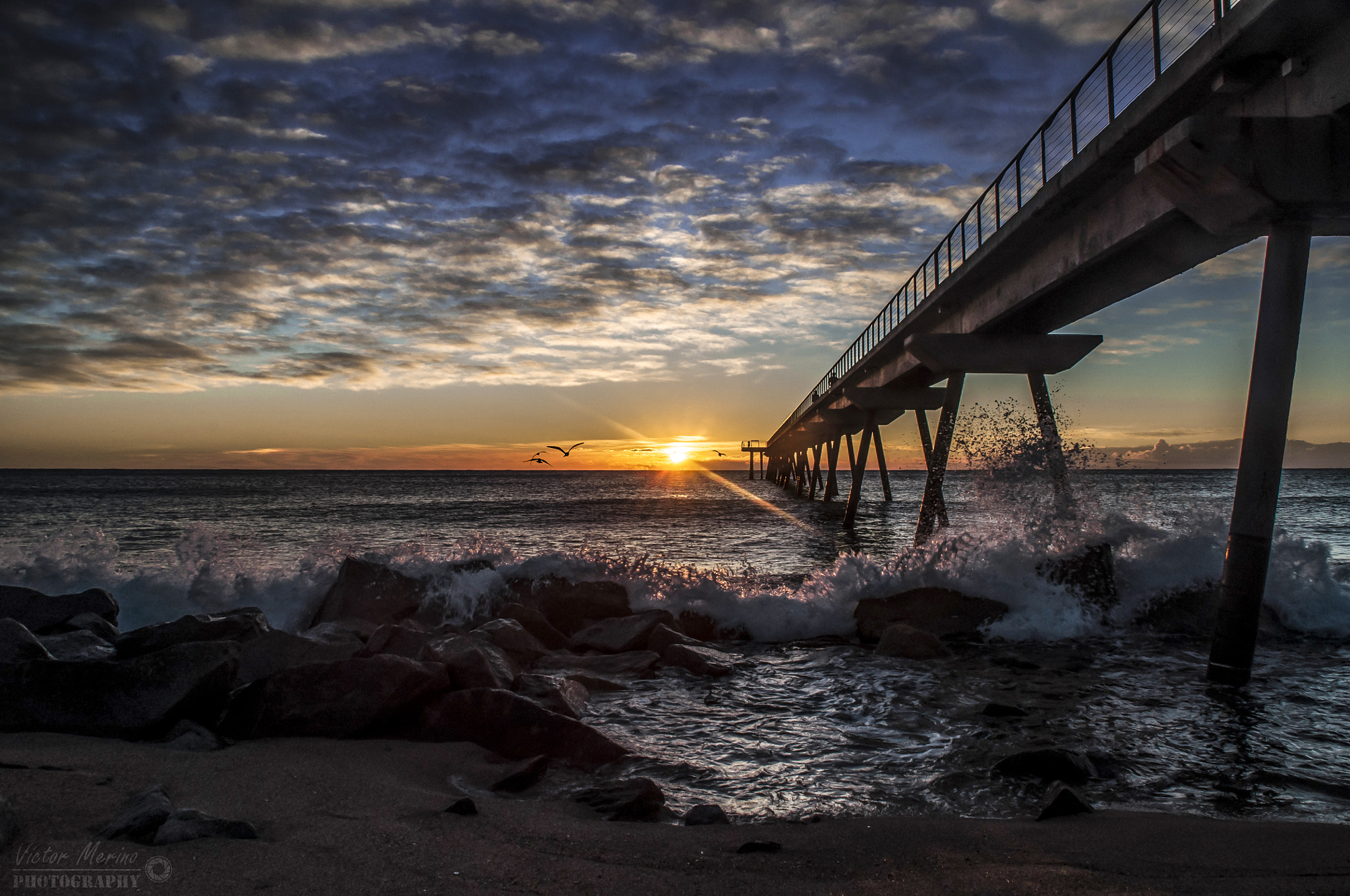 Nikon D5000 sample photo. Badalona pont del petroli photography