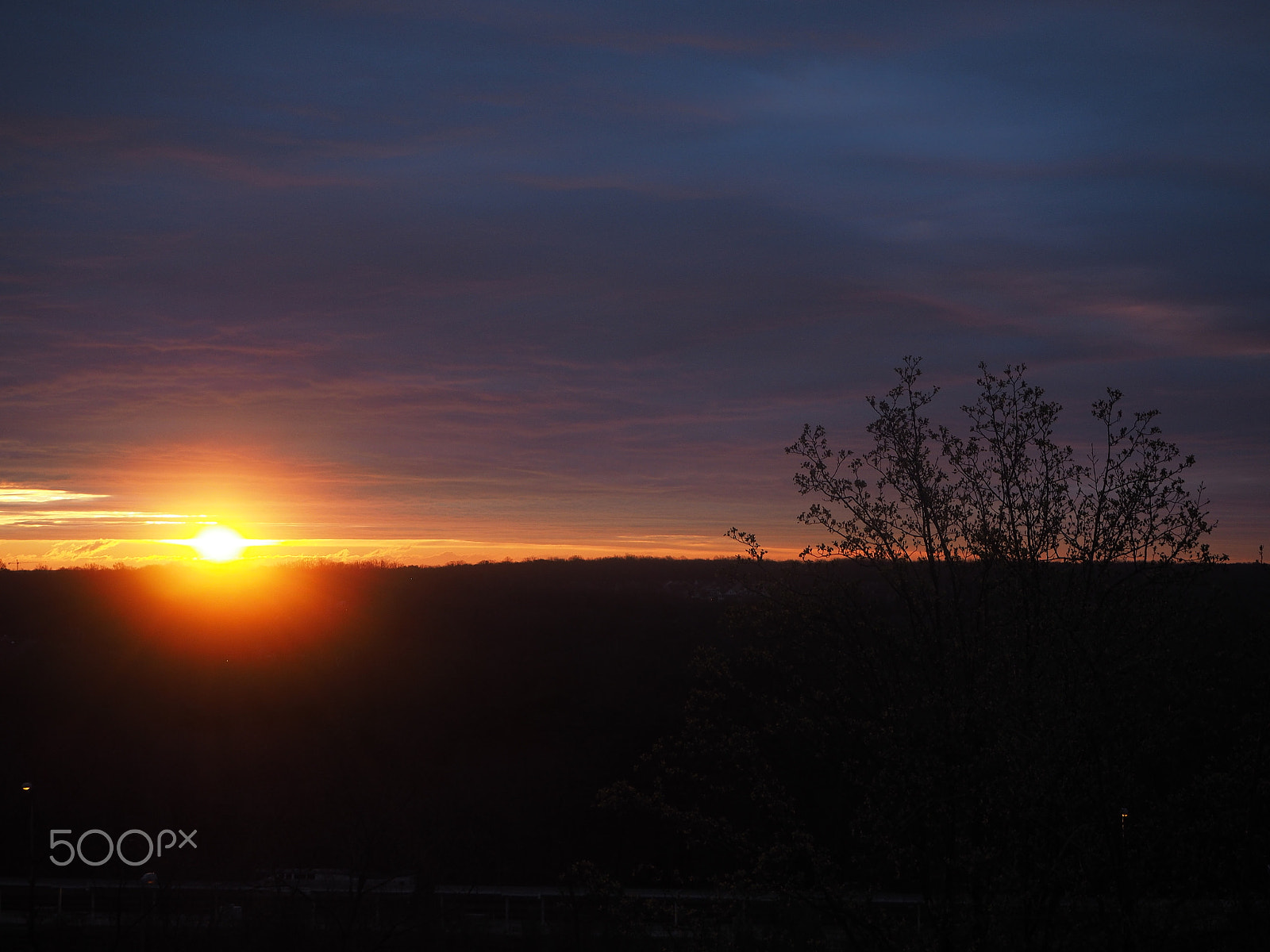 Olympus OM-D E-M5 II sample photo. Lorton sunrise photography
