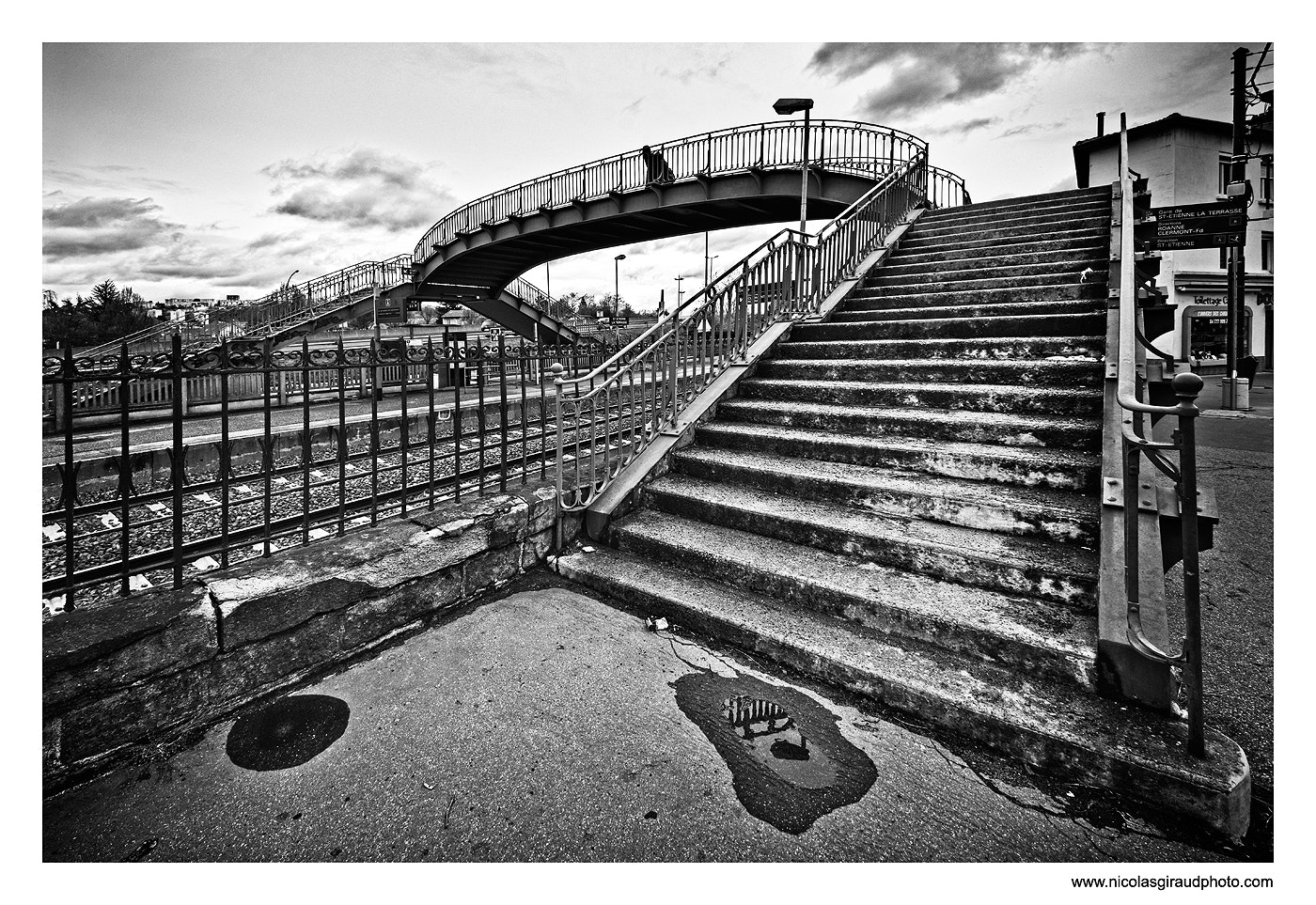 Nikon D7200 sample photo. Quai la terrasse - saint etienne - loire photography