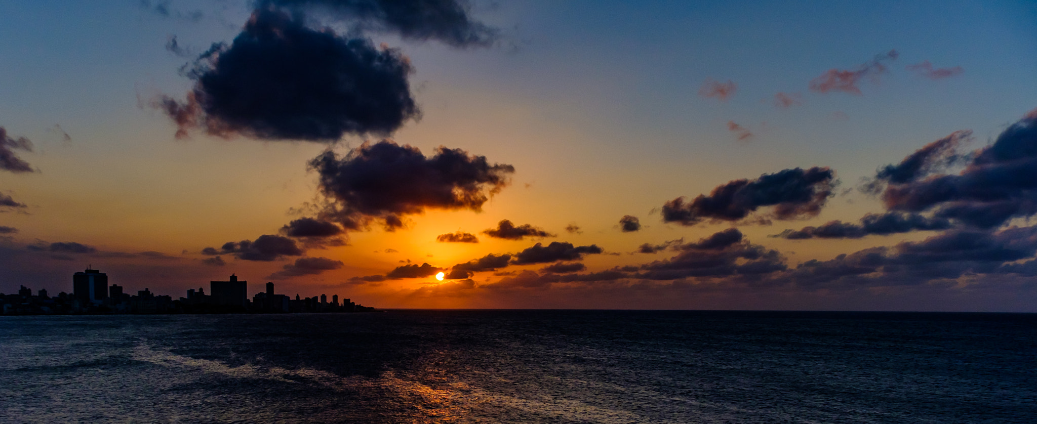 Fujifilm X-T2 sample photo. Havana sunset photography