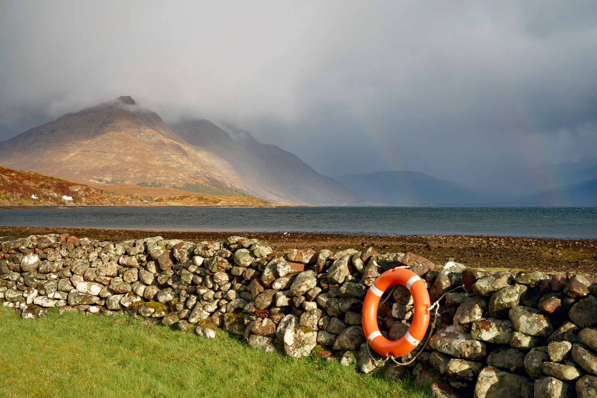 Sony Vario Tessar T* FE 24-70mm F4 ZA OSS sample photo. Loch torridon & beinn alligin, scottish highlands photography