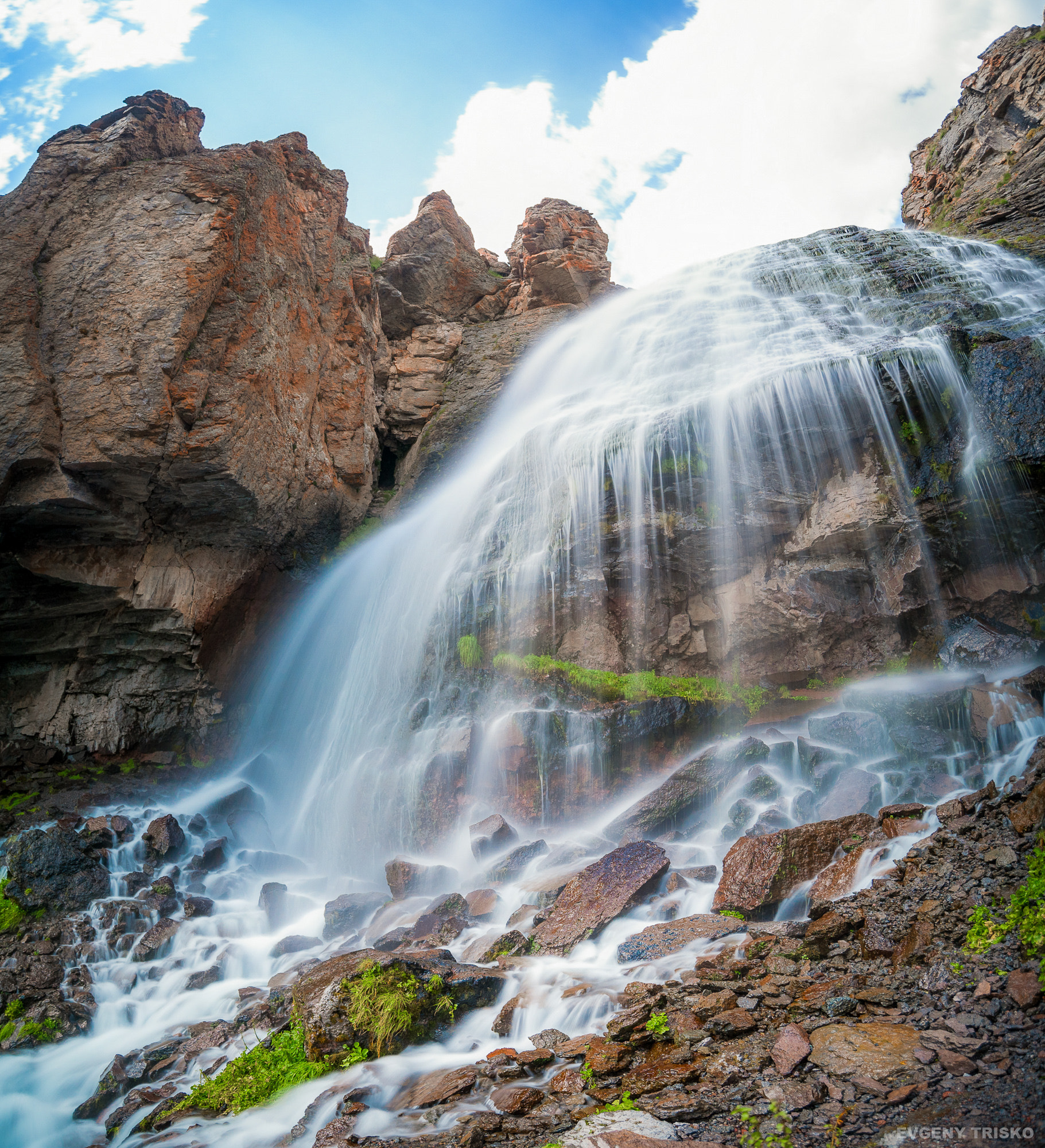 Nikon D700 sample photo. Waterfall photography