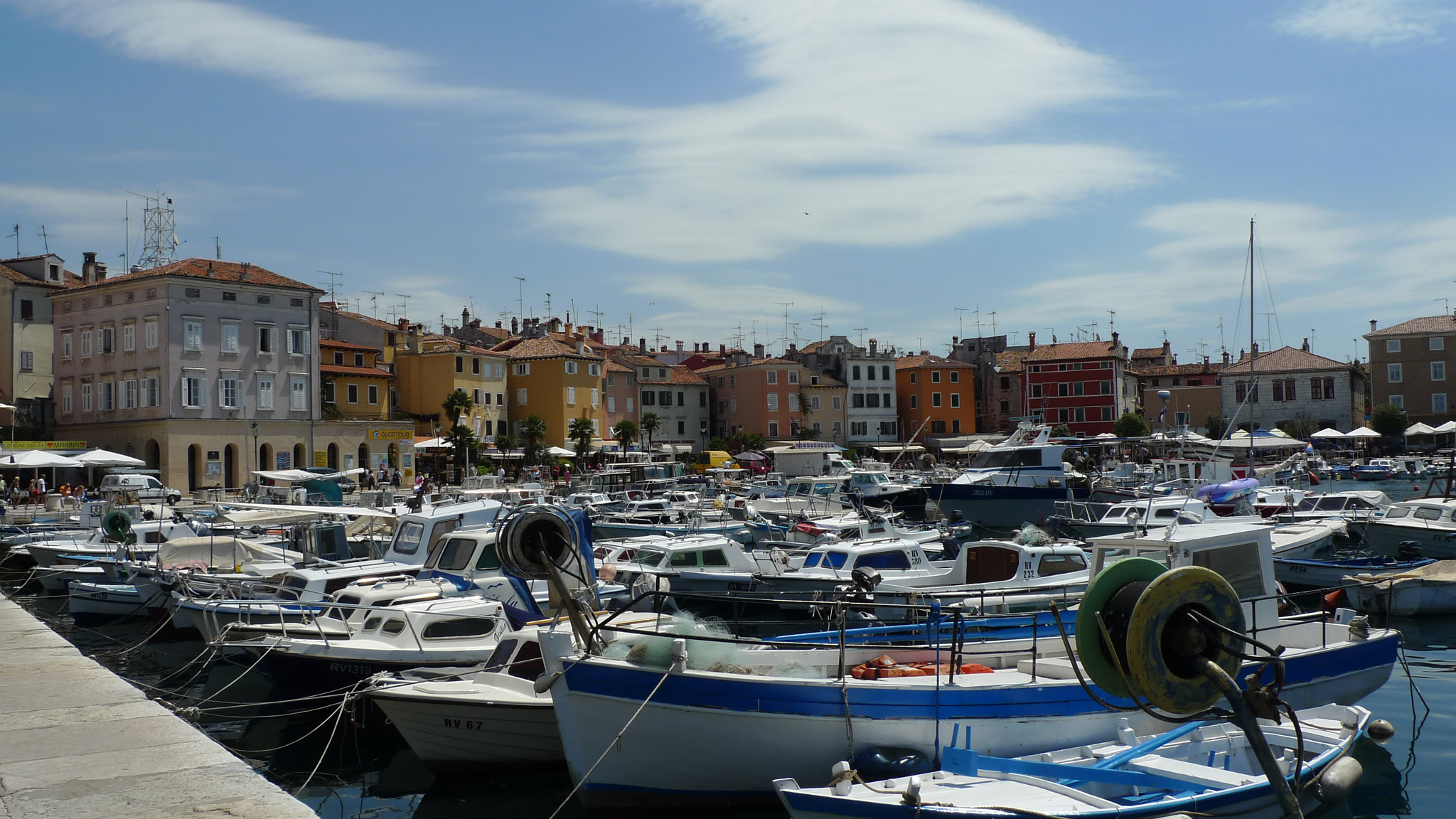 Leica D-LUX 4 sample photo. Boats in rovinj kroatië photography