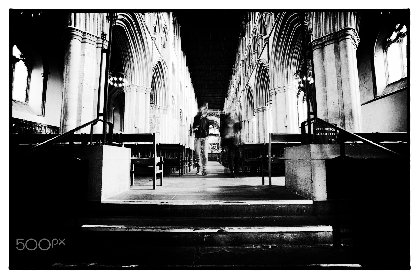 Canon EOS 5D Mark II + Canon EF 17-40mm F4L USM sample photo. Ghost of st albans abbey photography