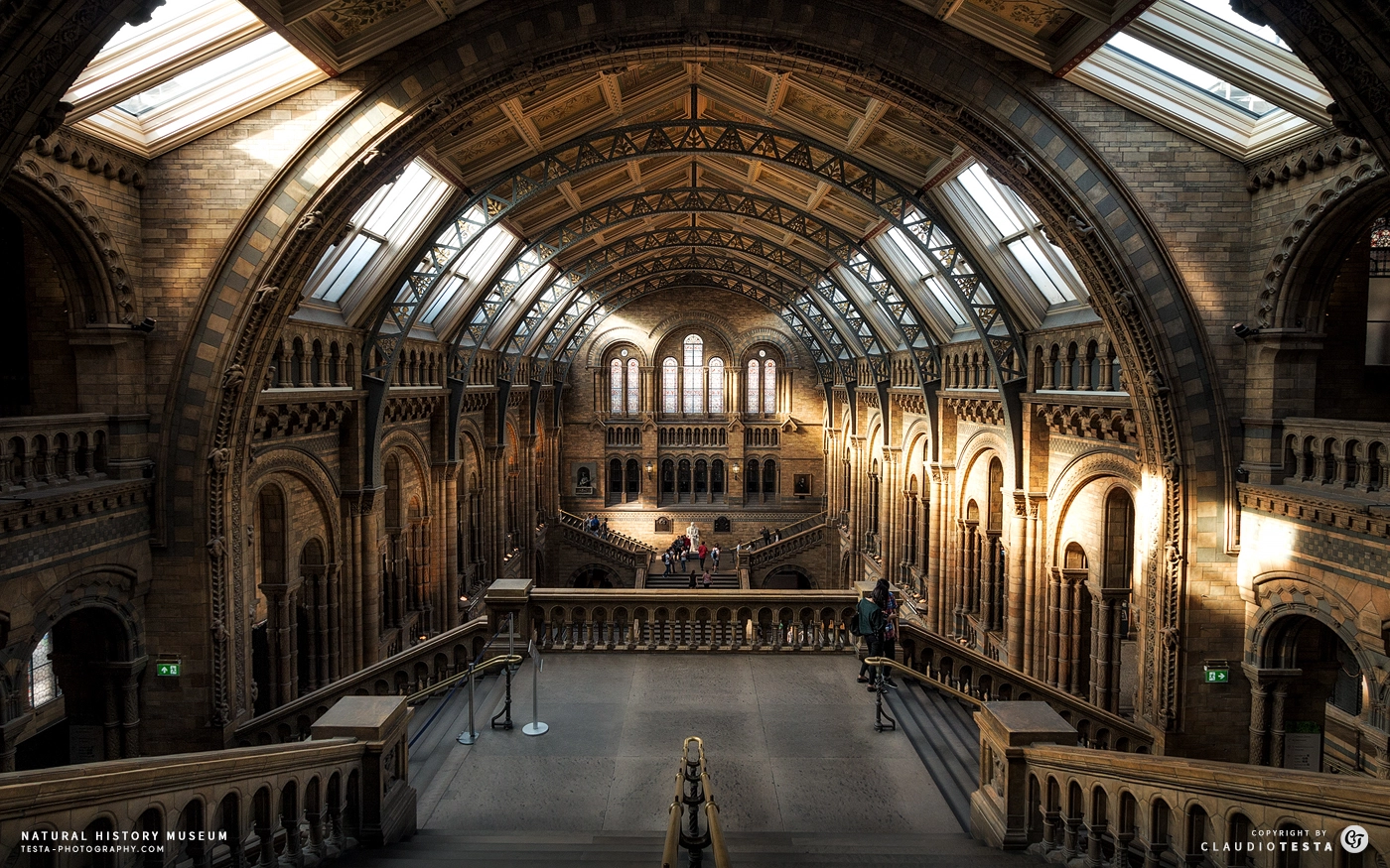 Canon EOS 70D + Canon EF-S 10-22mm F3.5-4.5 USM sample photo. Natural history museum london photography