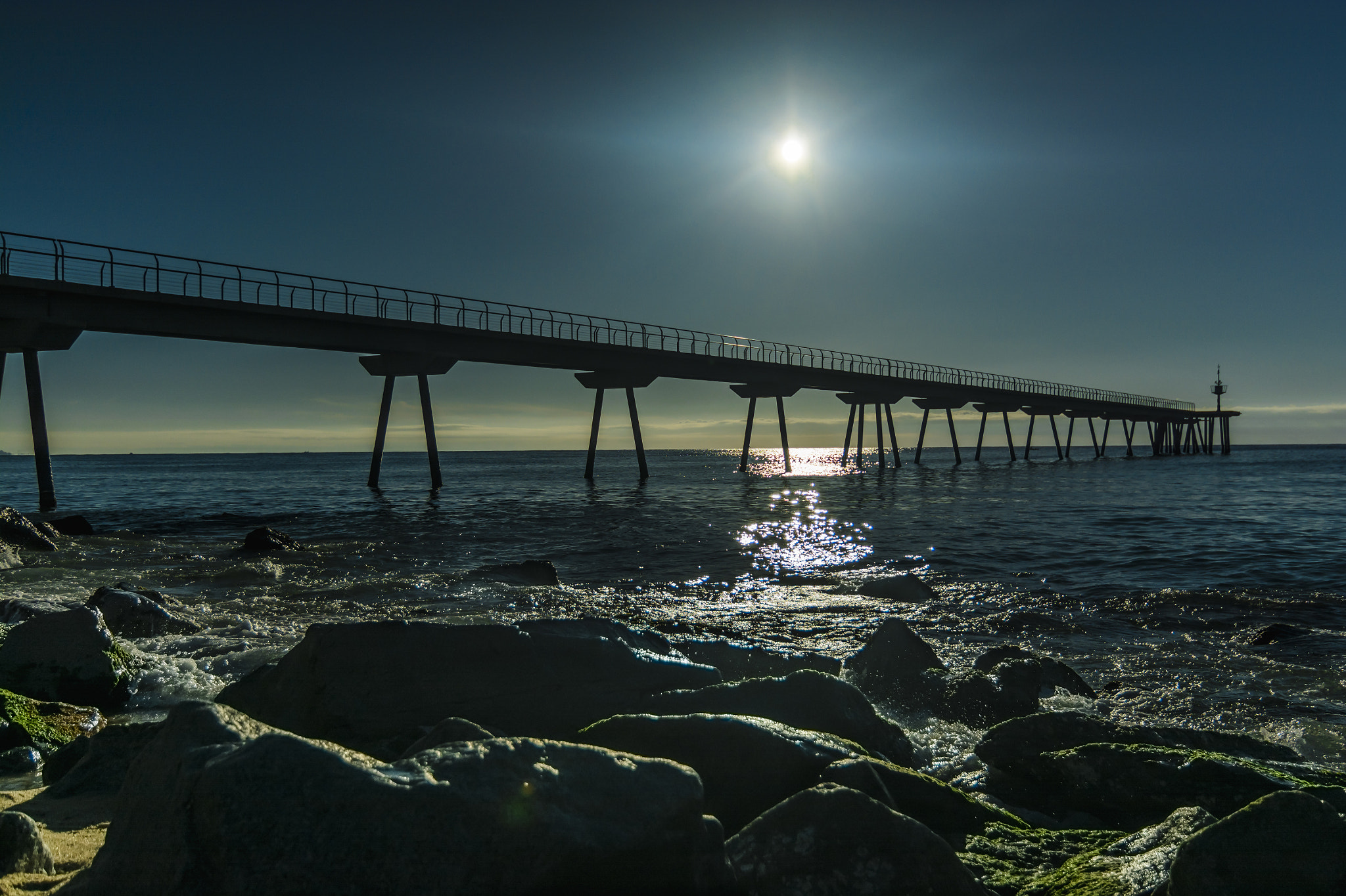 Nikon D7100 sample photo. El pont del petroli photography