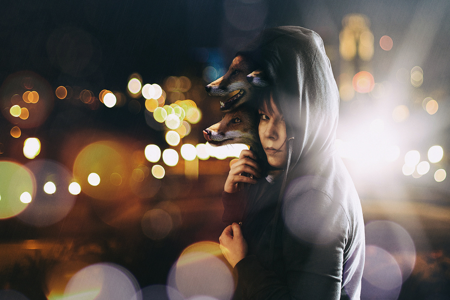Nikon D7100 + Nikon AF-S Nikkor 50mm F1.8G sample photo. Kitsune photography