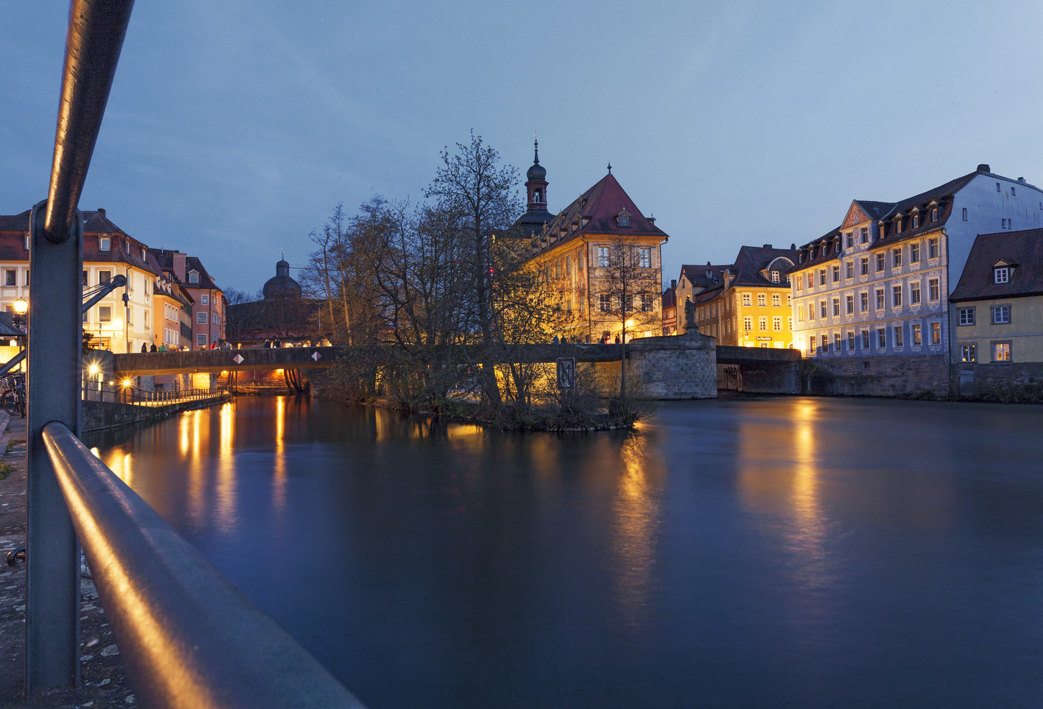 Canon EOS 5D + Canon EF 17-40mm F4L USM sample photo. Evening at the regnitz i photography