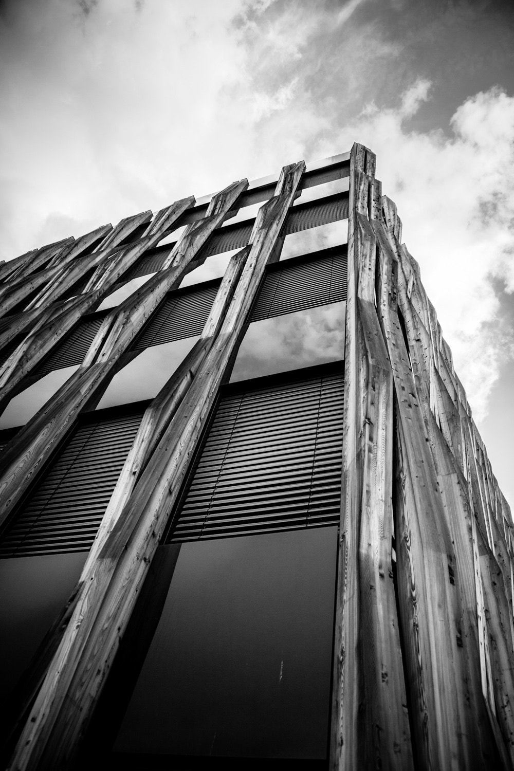 Canon EOS 5D + Canon EF 24-105mm F4L IS USM sample photo. Steel, glass, wood & sky photography