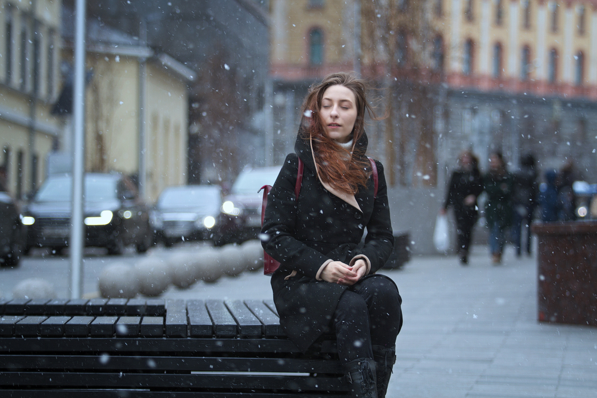 Canon EF 70-200mm F2.8L USM sample photo. Cold photography