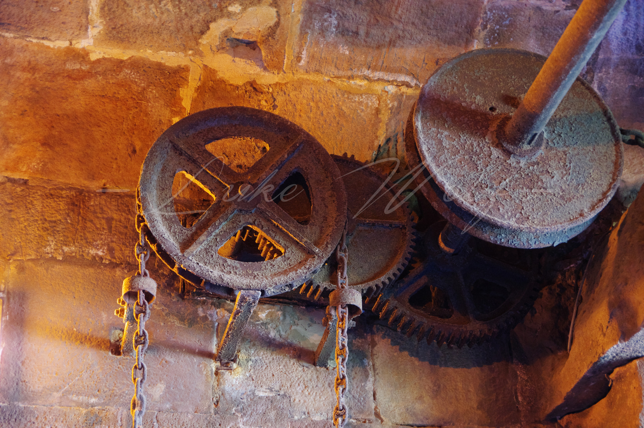 Pentax K-3 II sample photo. Gears from the past photography