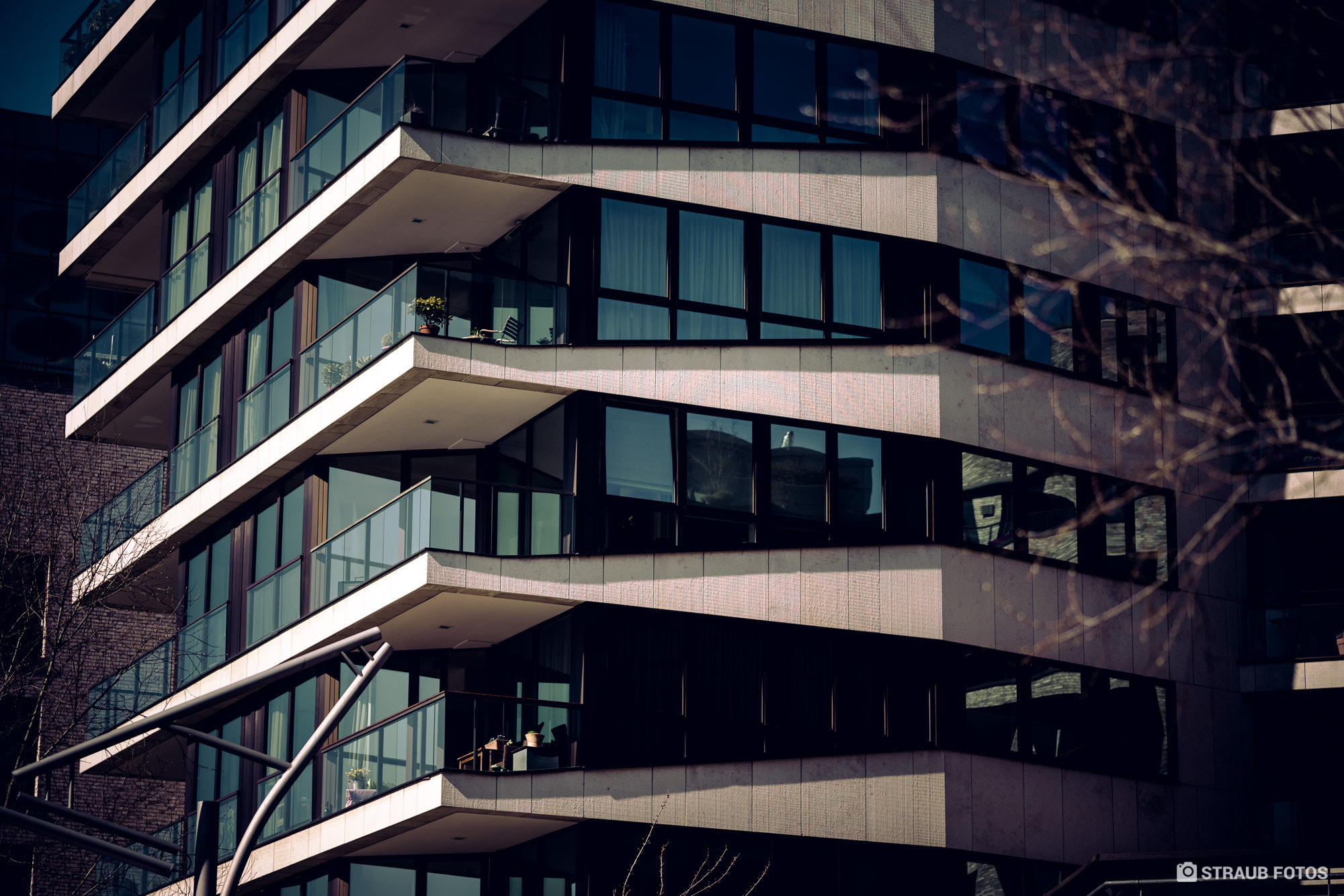 Sony a7 II + Sony FE 90mm F2.8 Macro G OSS sample photo. Modern architecture in the hafencity photography
