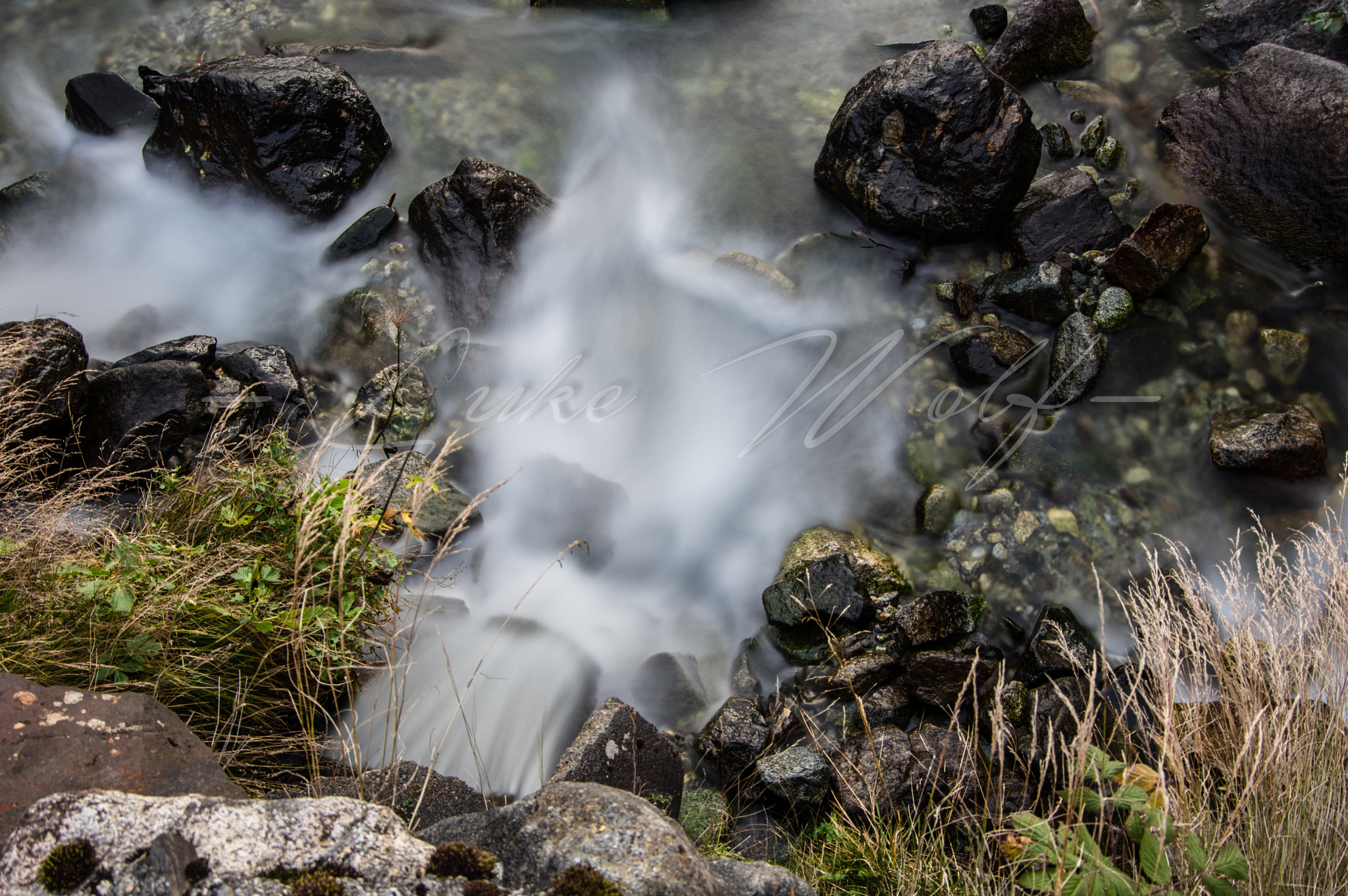 Pentax K-3 II sample photo. Water on the rocks photography