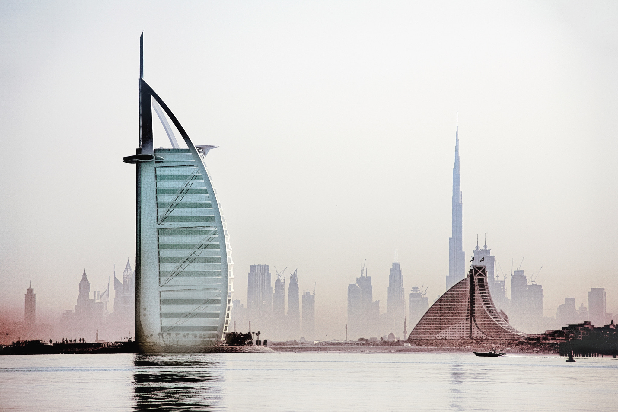 Canon EF 75-300mm F4.0-5.6 IS USM sample photo. Hotel burj al arab jumeirah dubai photography