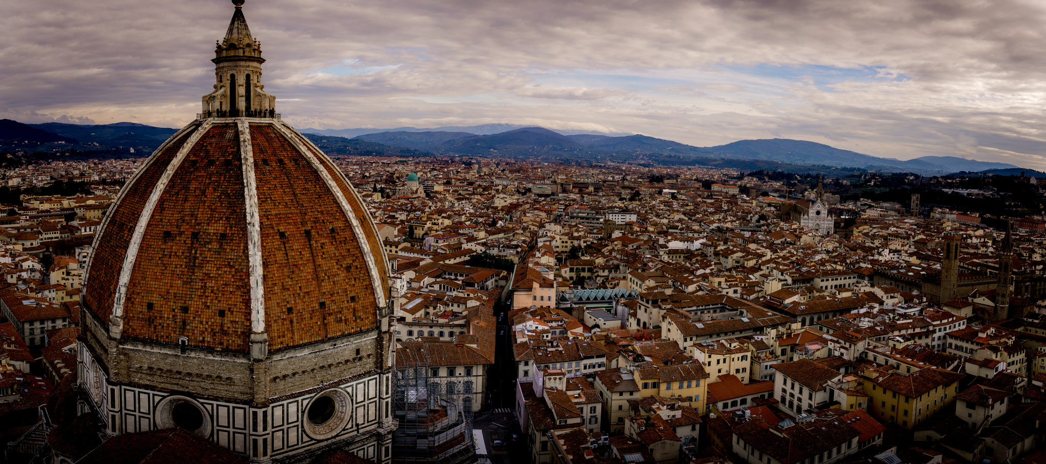 Sony a6000 sample photo. Duomo view of the city photography