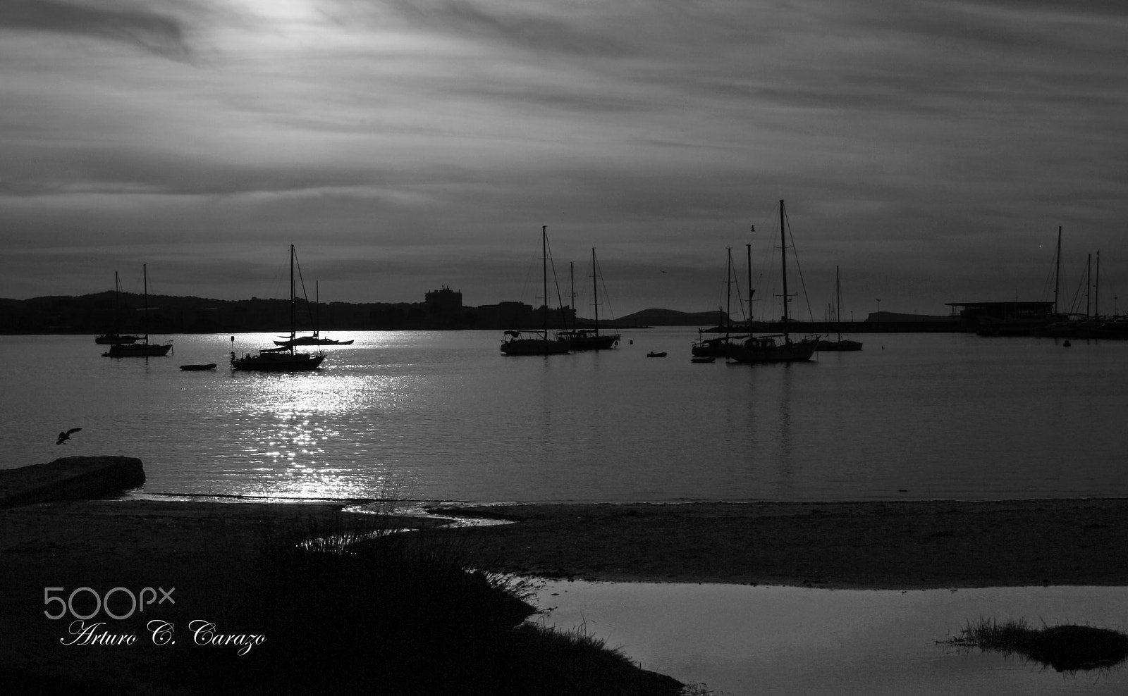Canon EOS 1000D (EOS Digital Rebel XS / EOS Kiss F) sample photo. Bahía de san antonio (ibiza) photography