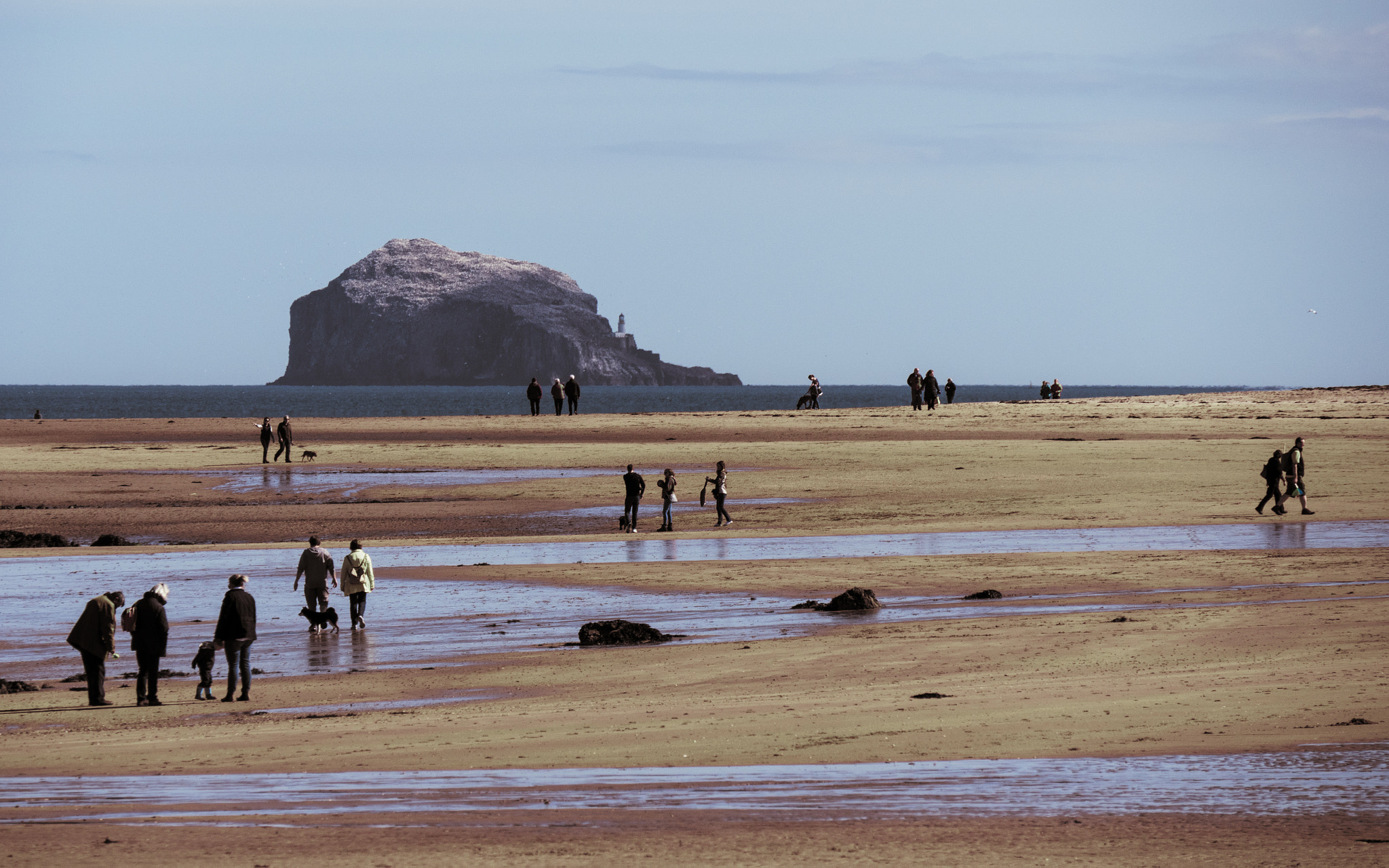 Panasonic Lumix DMC-GX8 sample photo. Bass rock 2 photography